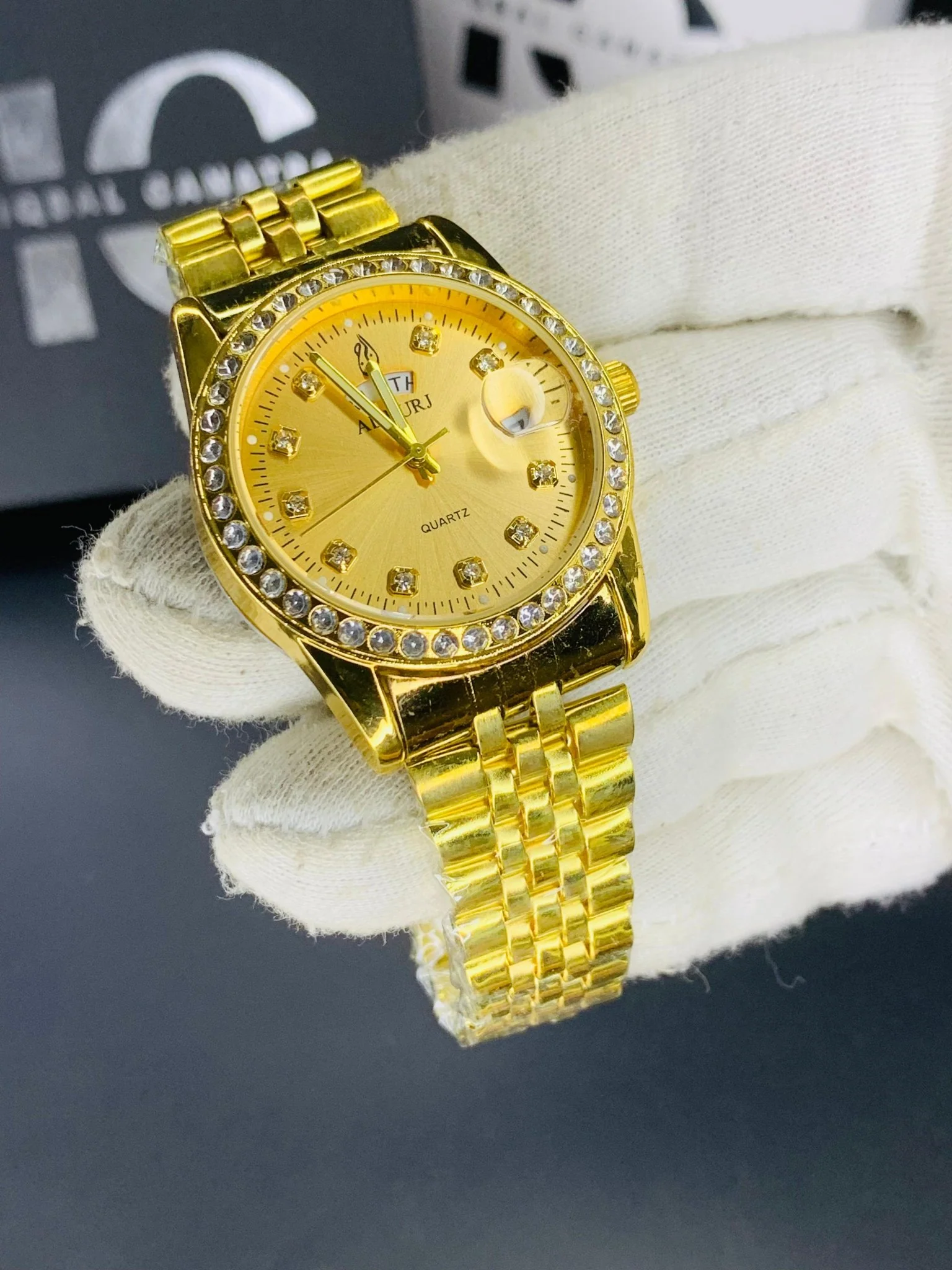 Alburj Day & Date Stone model (Full Gold) - Image 2