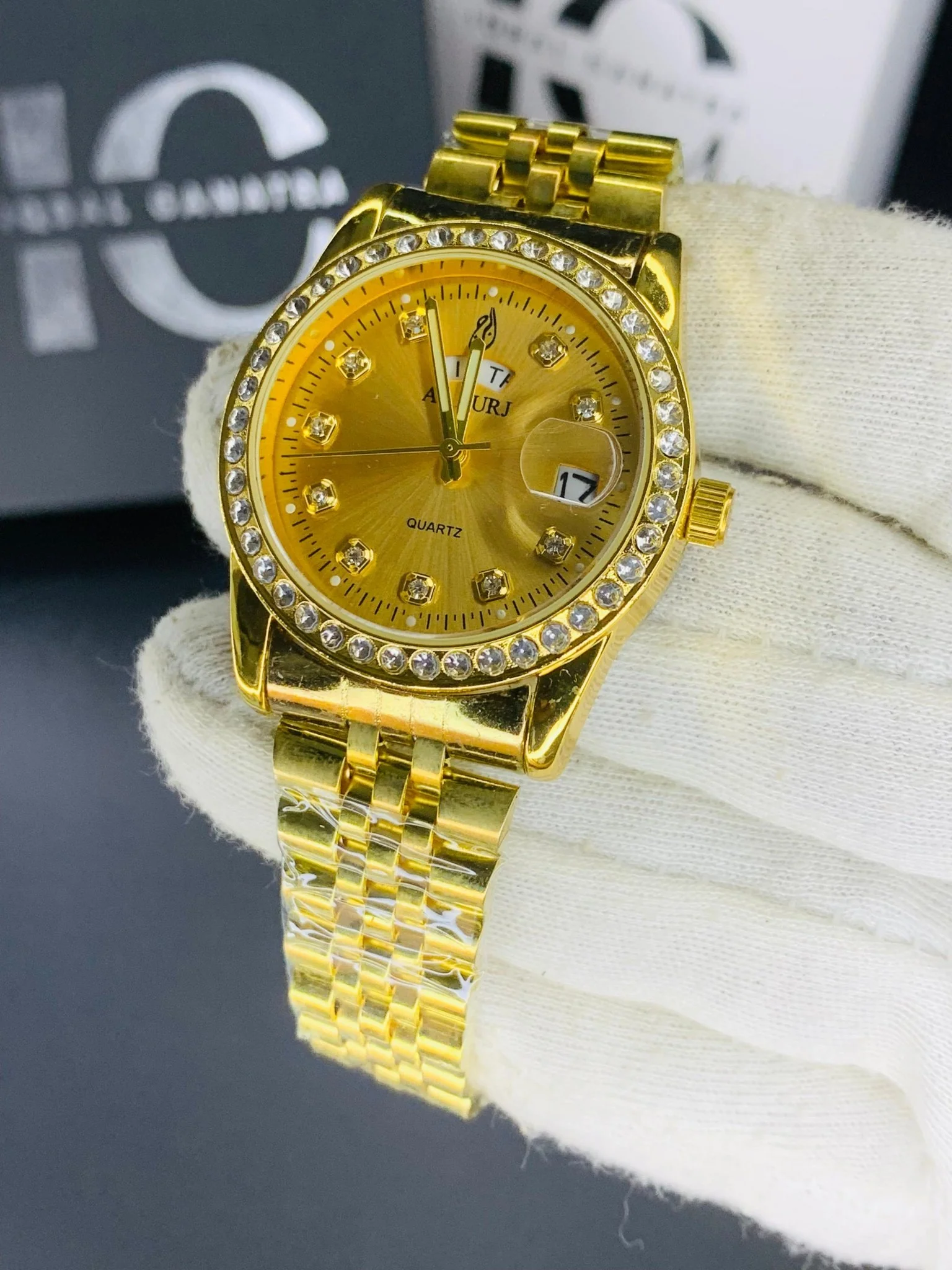 Alburj Day & Date Stone model (Full Gold) - Image 3