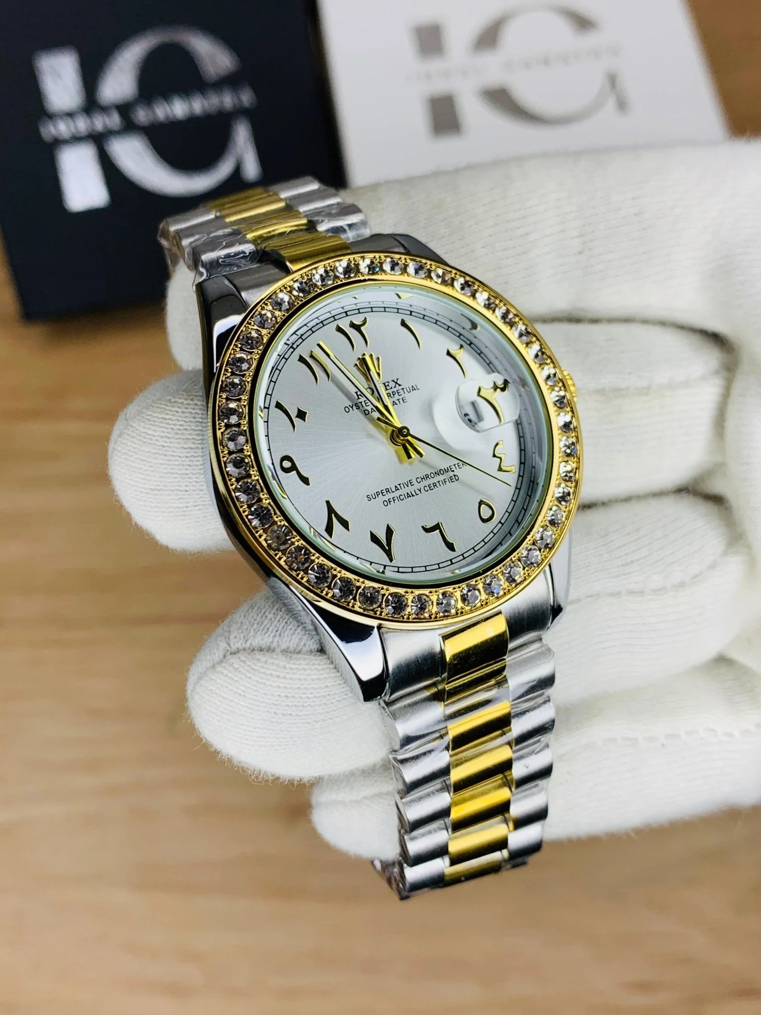 Arabic Diamond Edition (Two Tone White) - Image 2