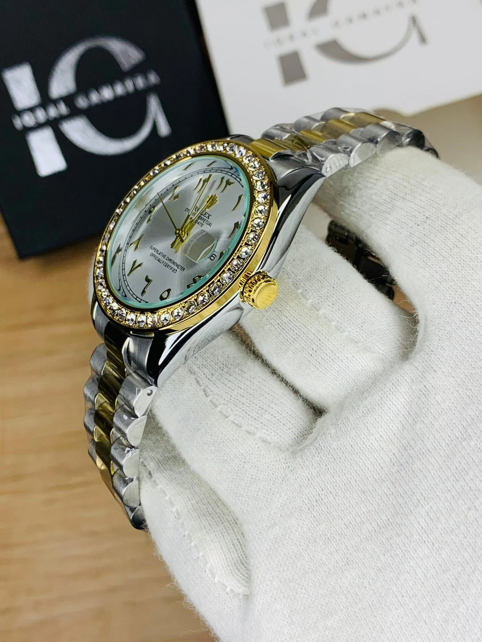 Arabic Diamond Edition (Two Tone White) - Image 3