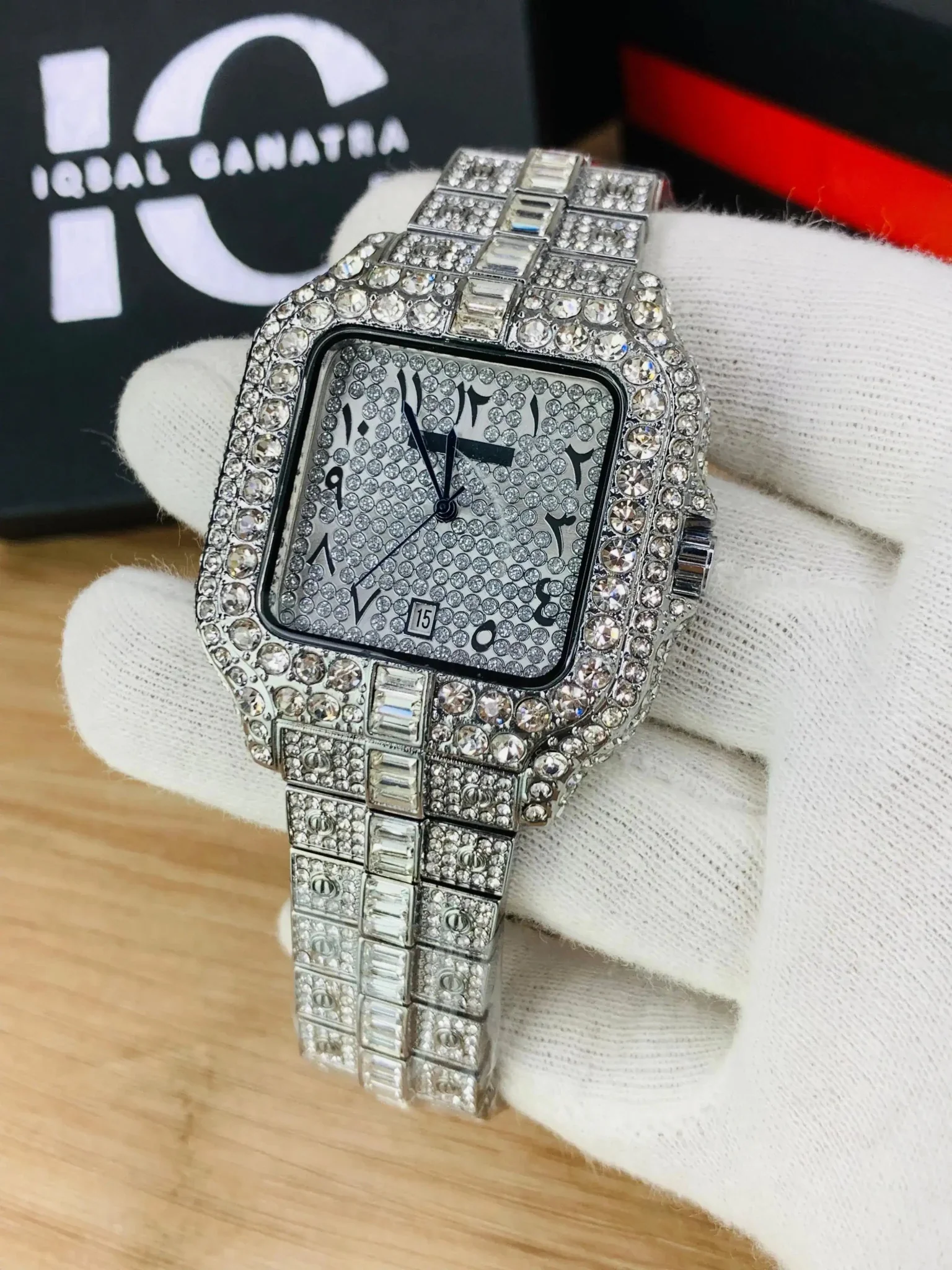 Arabic Ice Model | Full Silver - Image 2