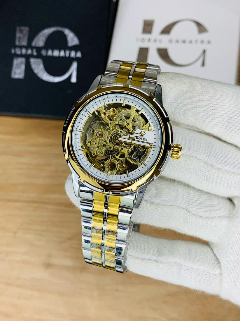 Automatic Mechanical Two Tone White - Image 2