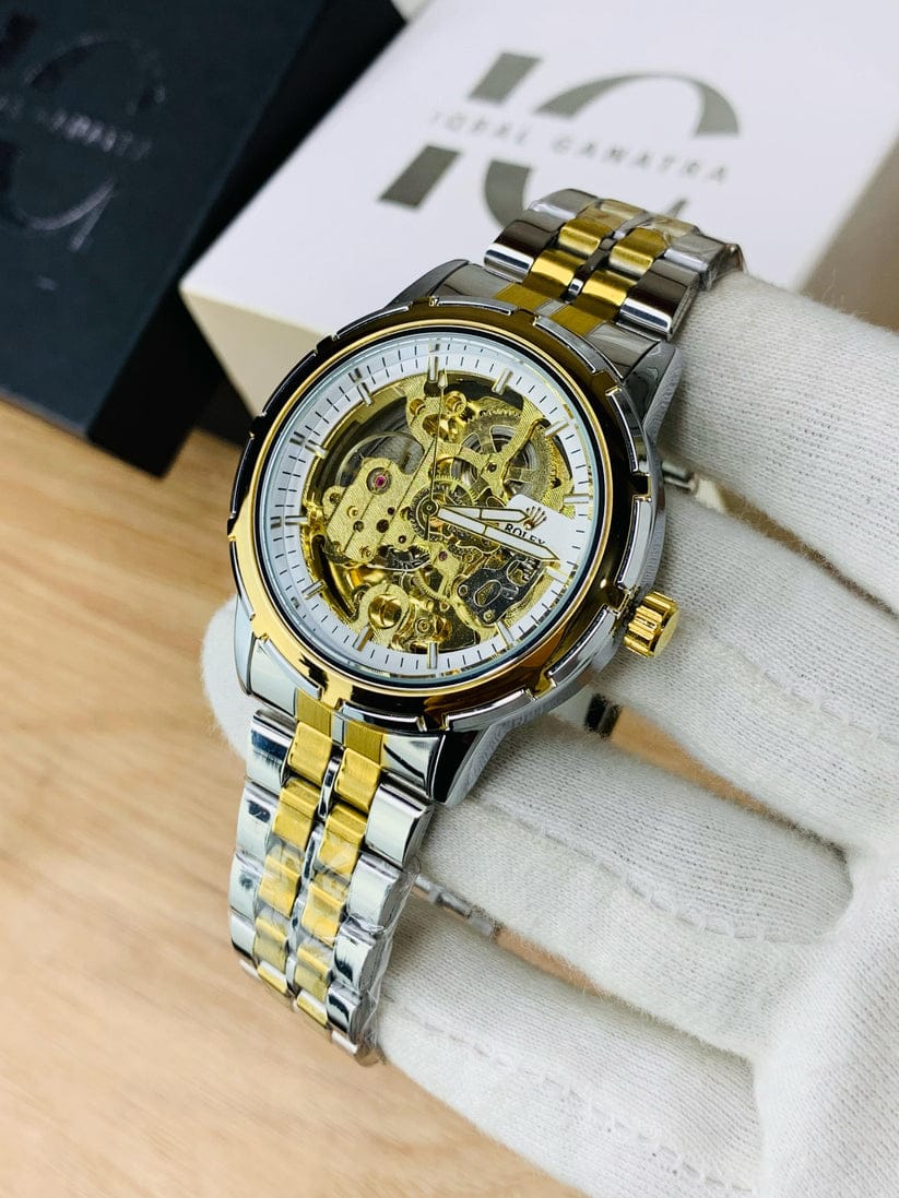 Automatic Mechanical Two Tone White - Image 3