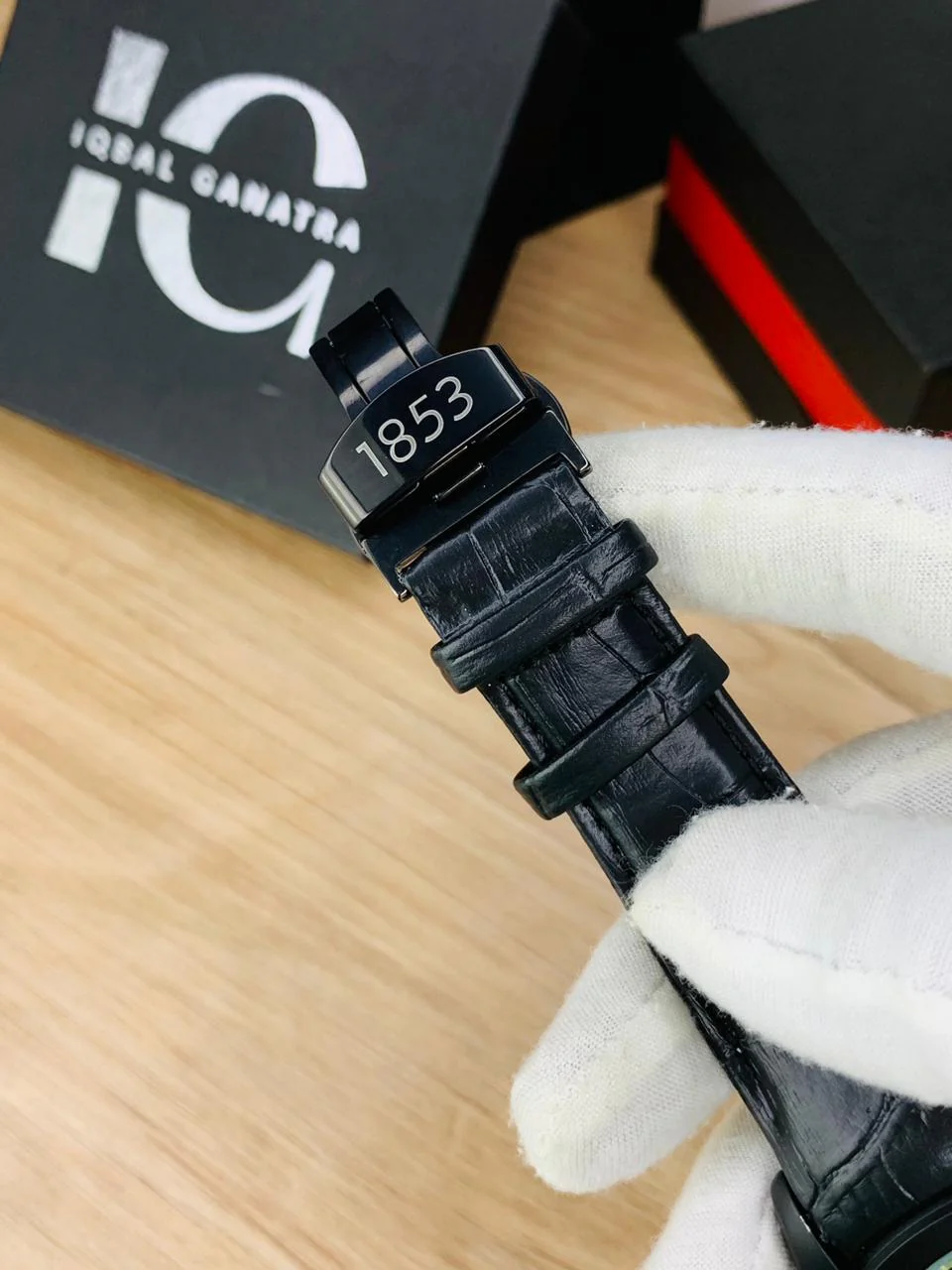 Branded Chronograph working Watch (Full Black) - Image 6