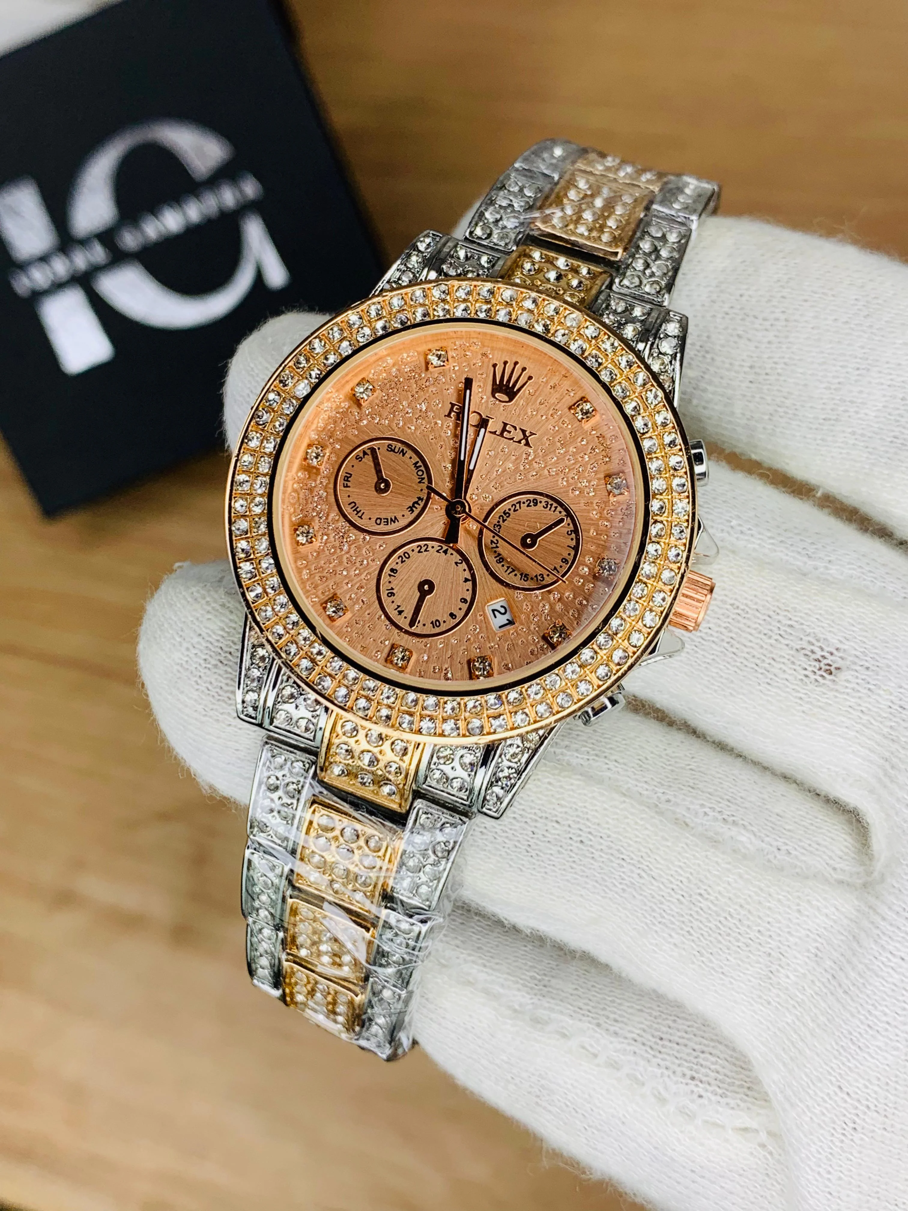 Branded Ice Stone (Two Tone RoseGold) - Image 2