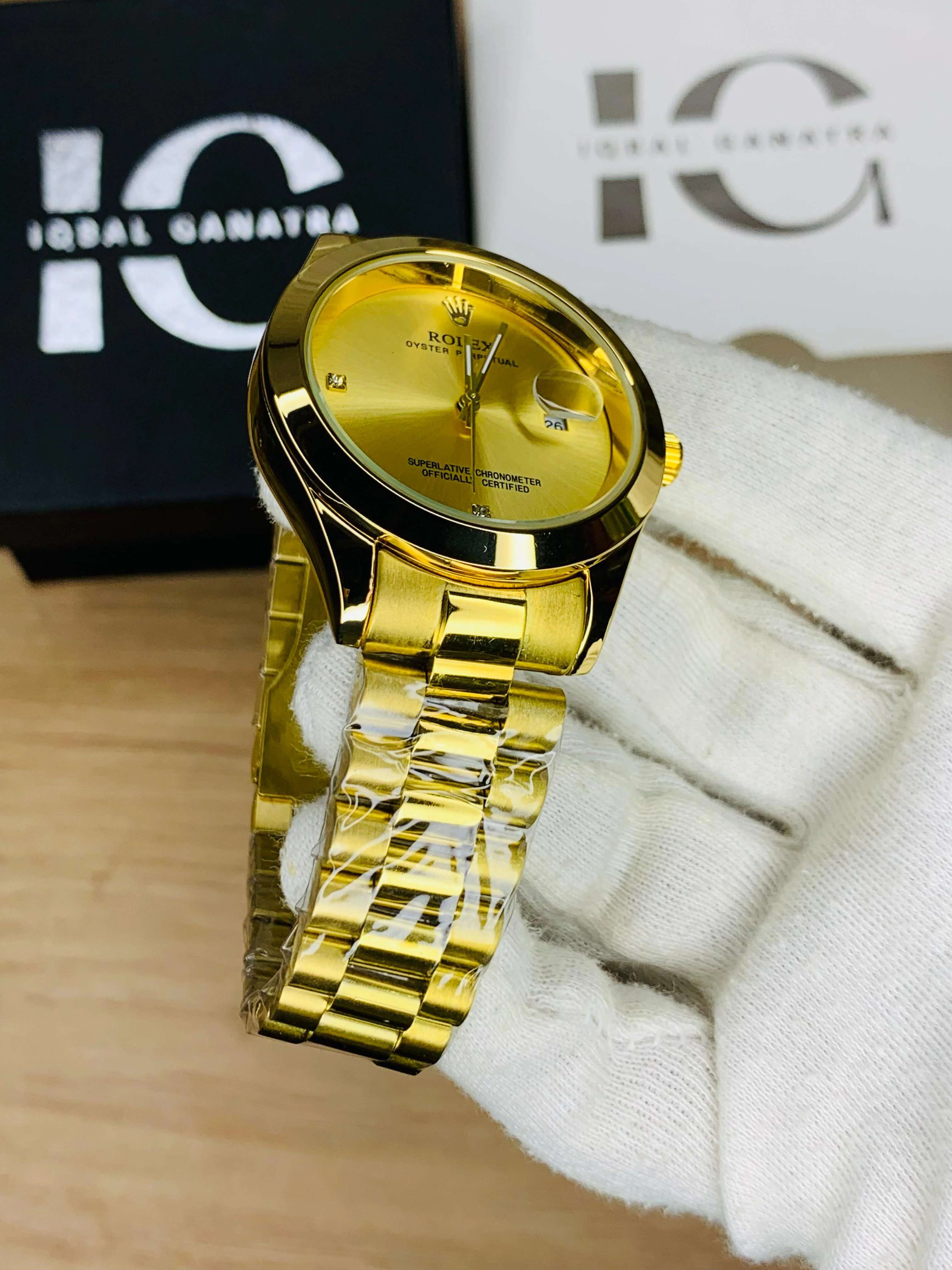 Branded Oyster Model (Full Gold) - Image 4