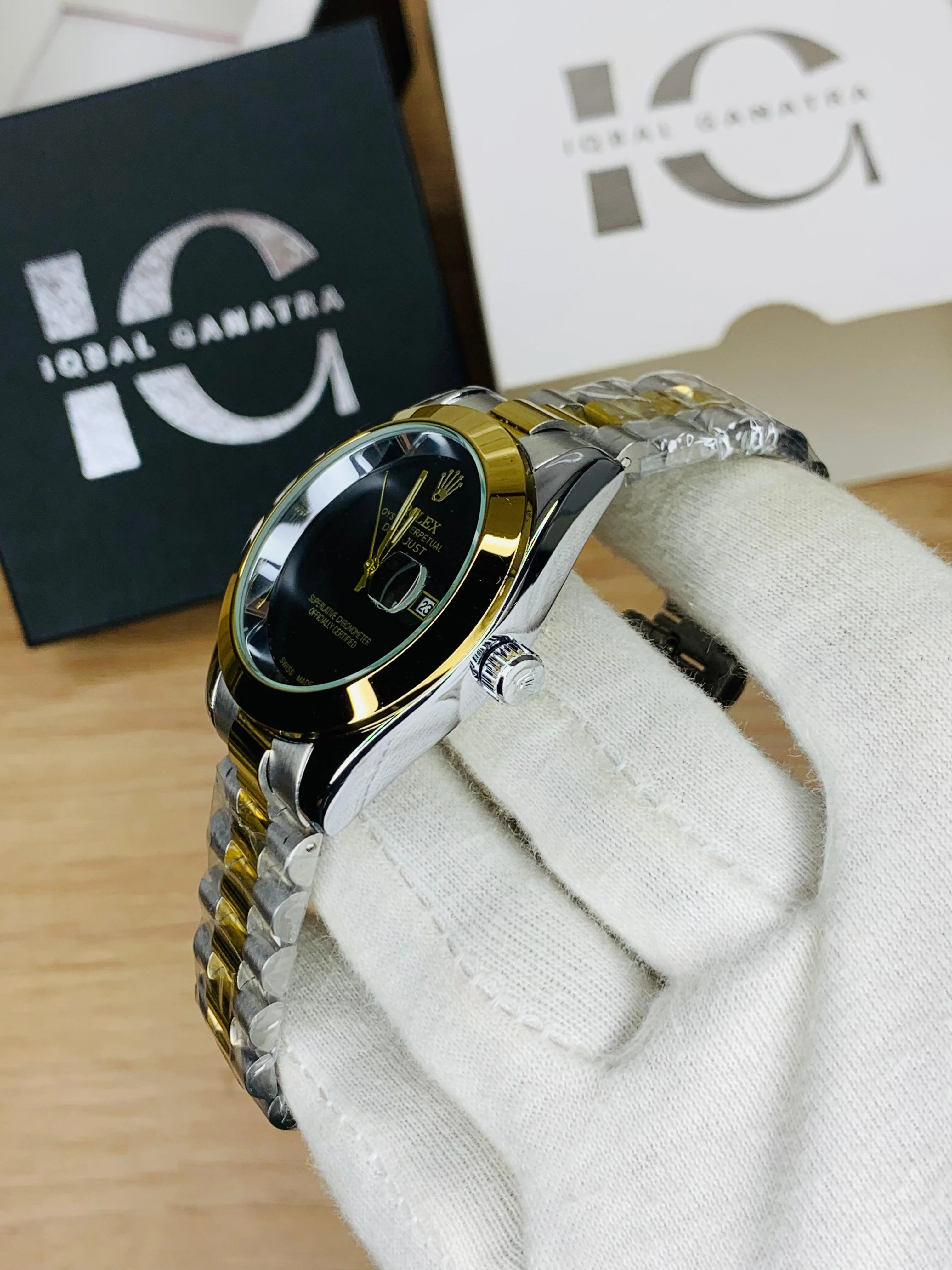 Branded Two Tone Black - Image 3