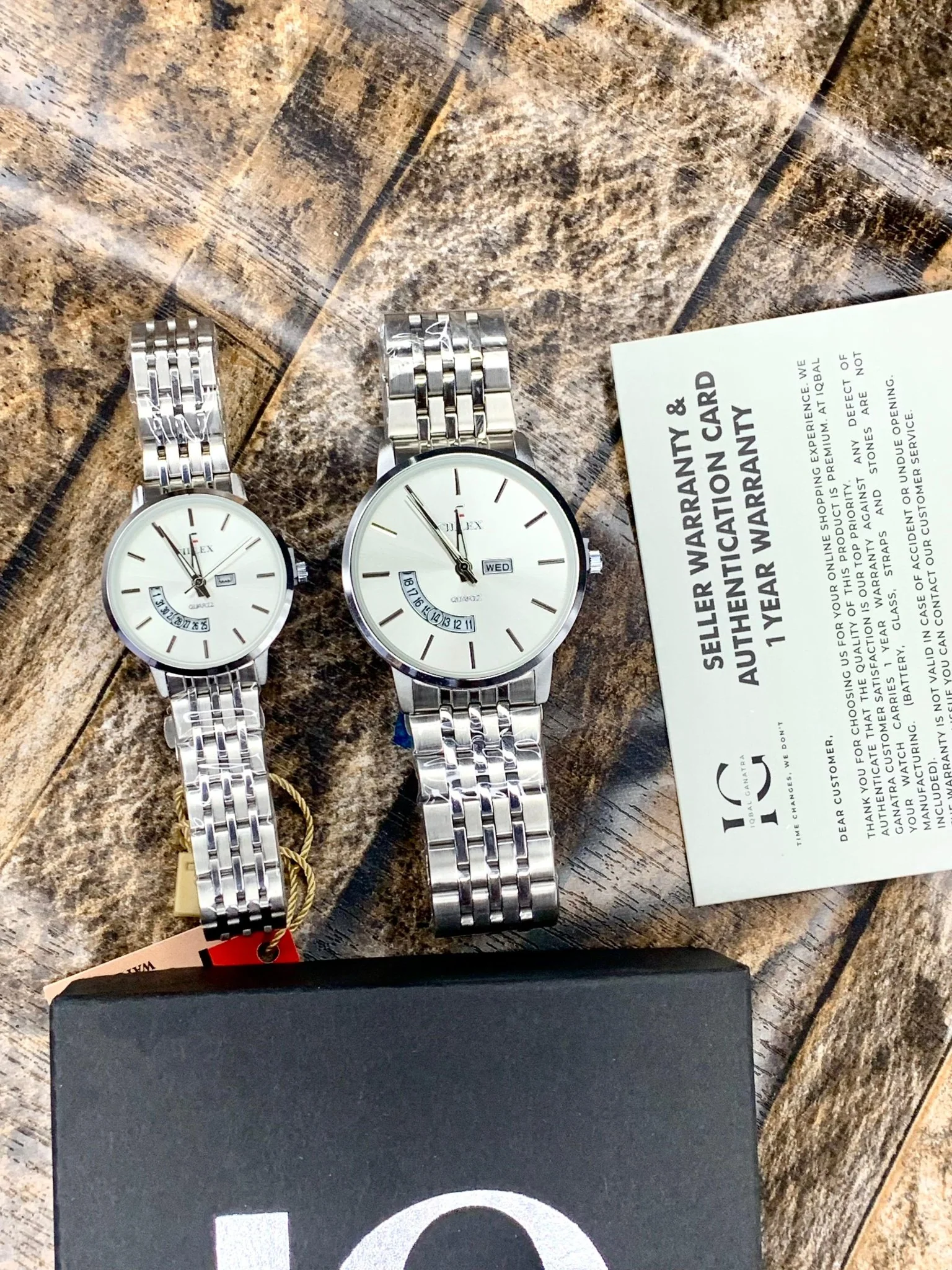 Cillex Original Couple | Full Silver