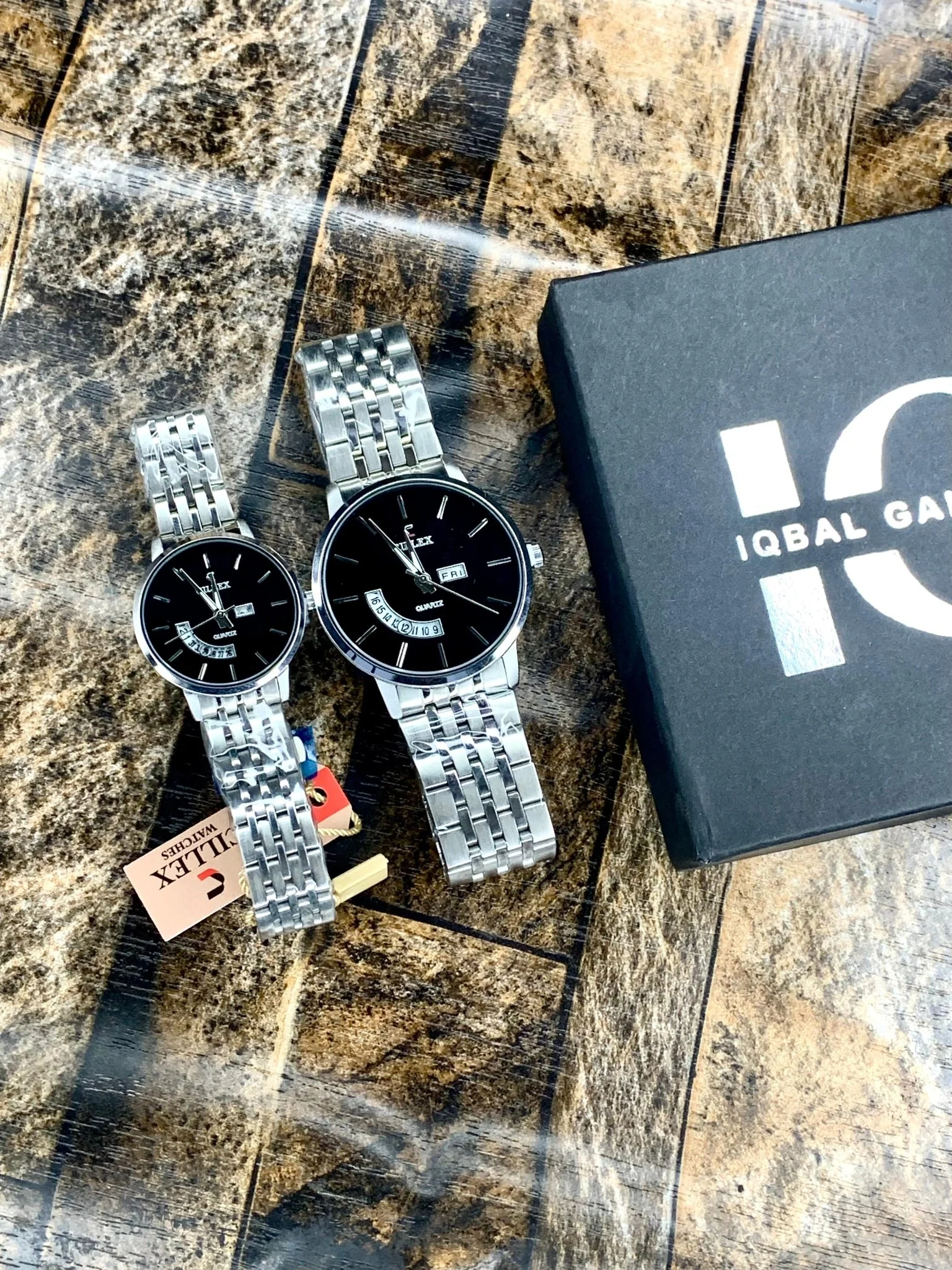 Cillex Original Couple | Silver Black