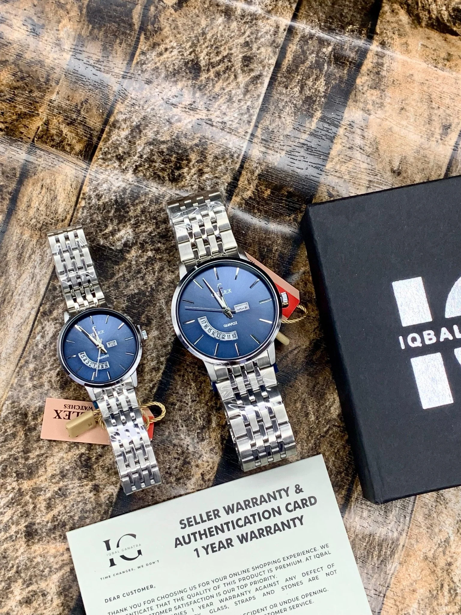 Cillex Original Couple | Silver Blue