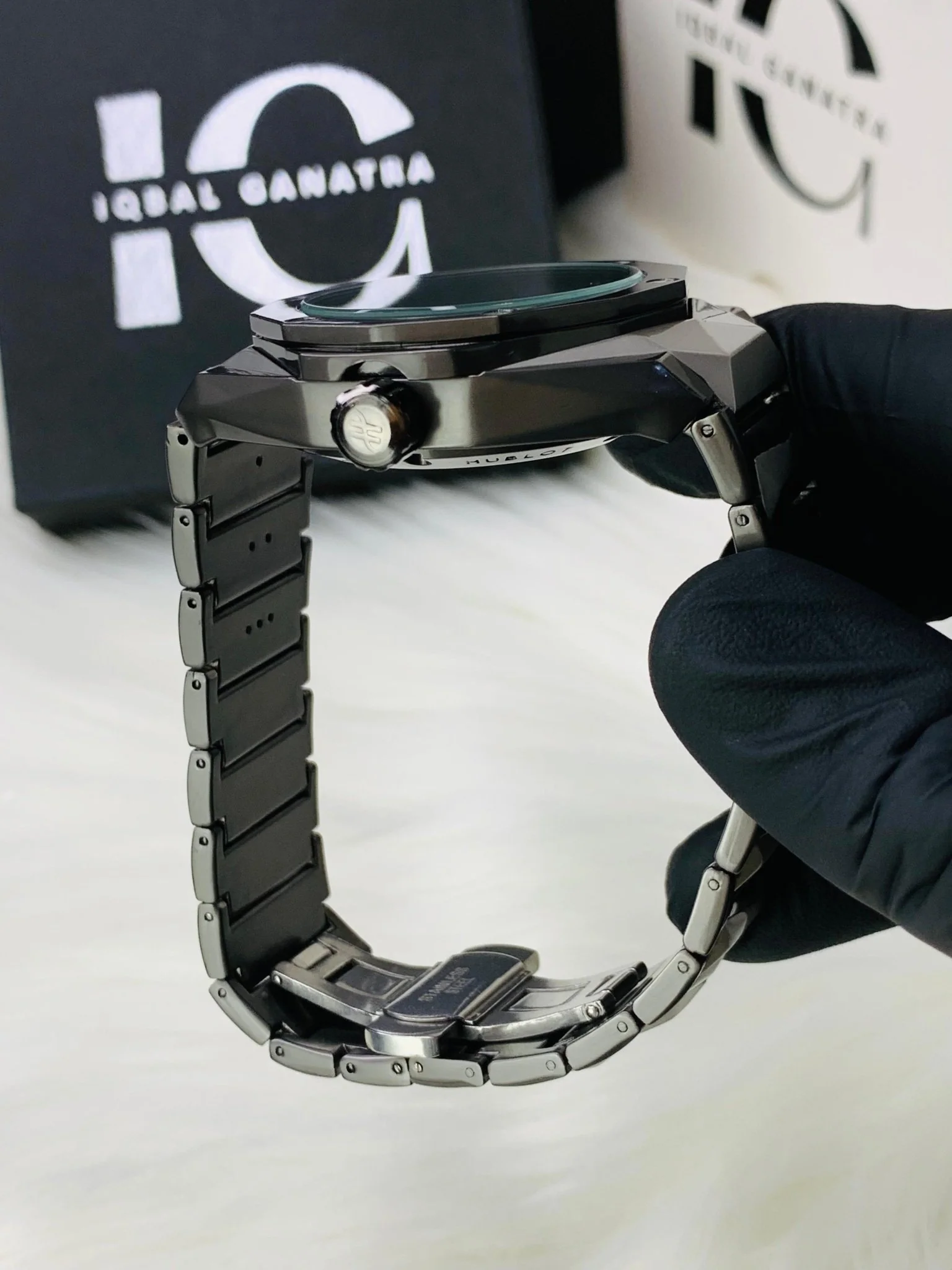 Diamond Cut | Date Adjustment | Two Tone Black - Image 3