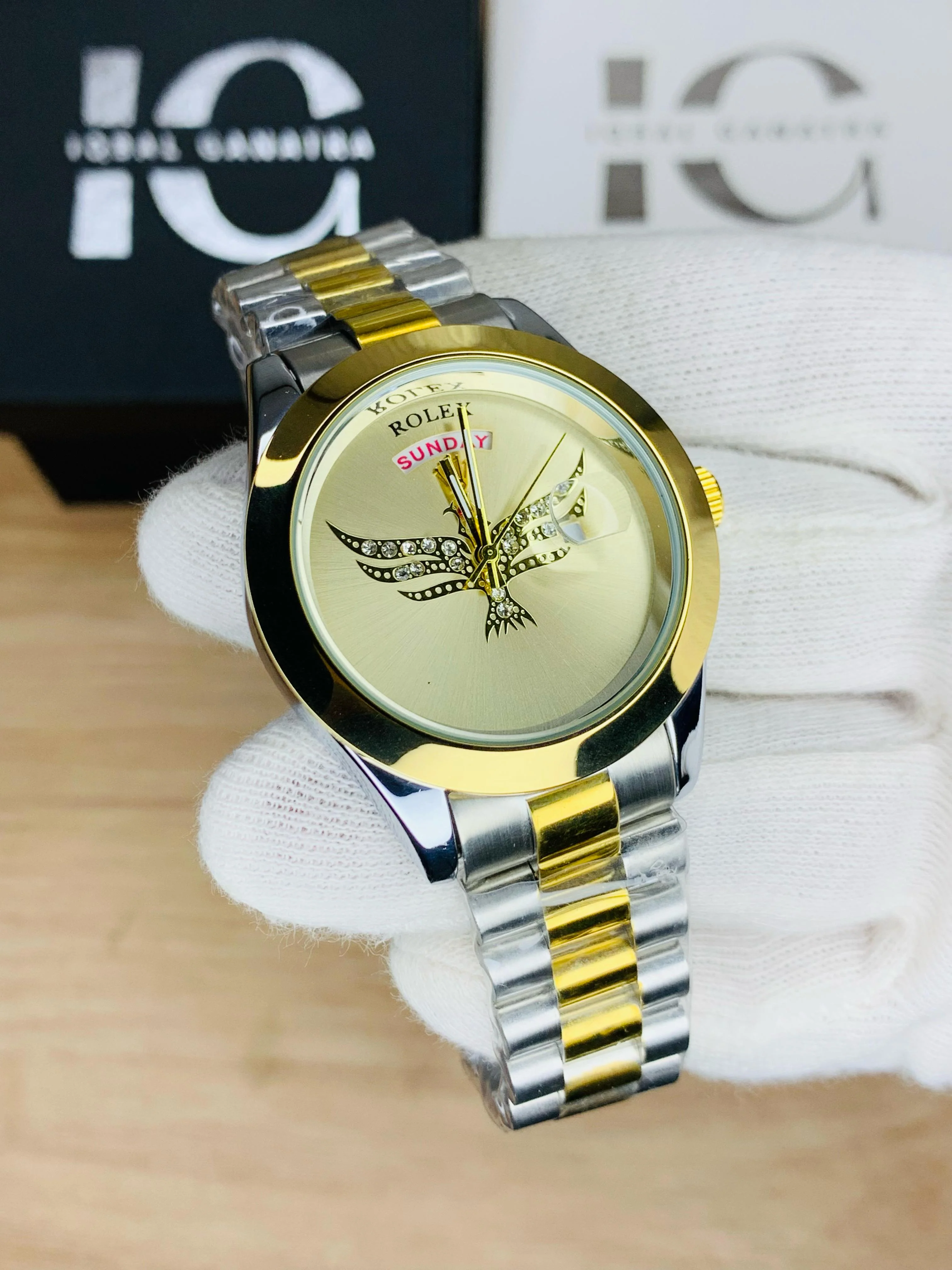 Eagle collection| Two Tone Gold - Image 2