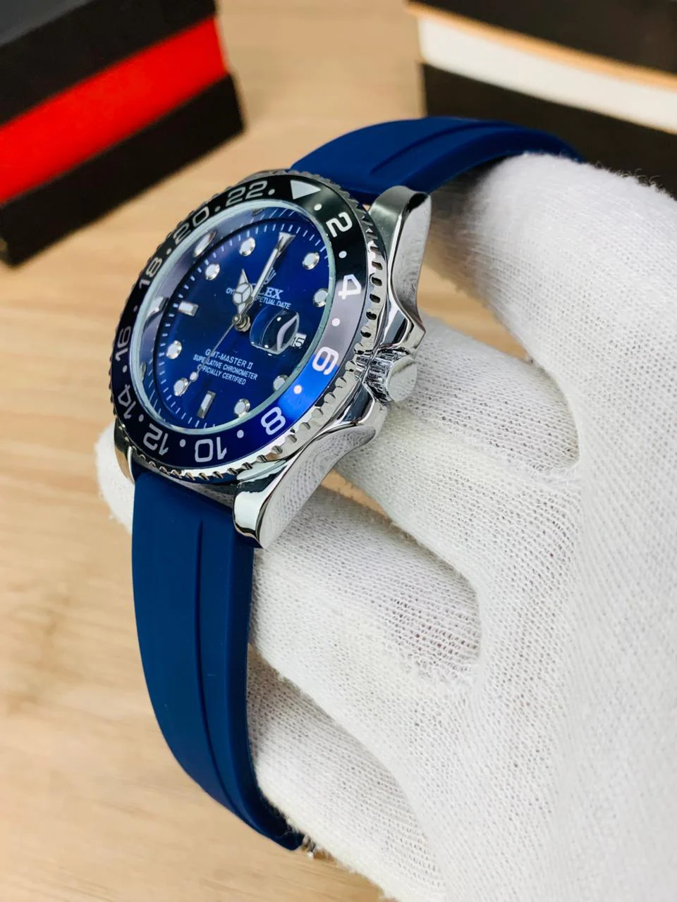 GMT Strap With Date (Blue Lagoon) - Image 3