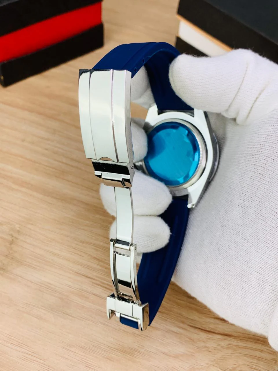 GMT Strap With Date (Blue Lagoon) - Image 5