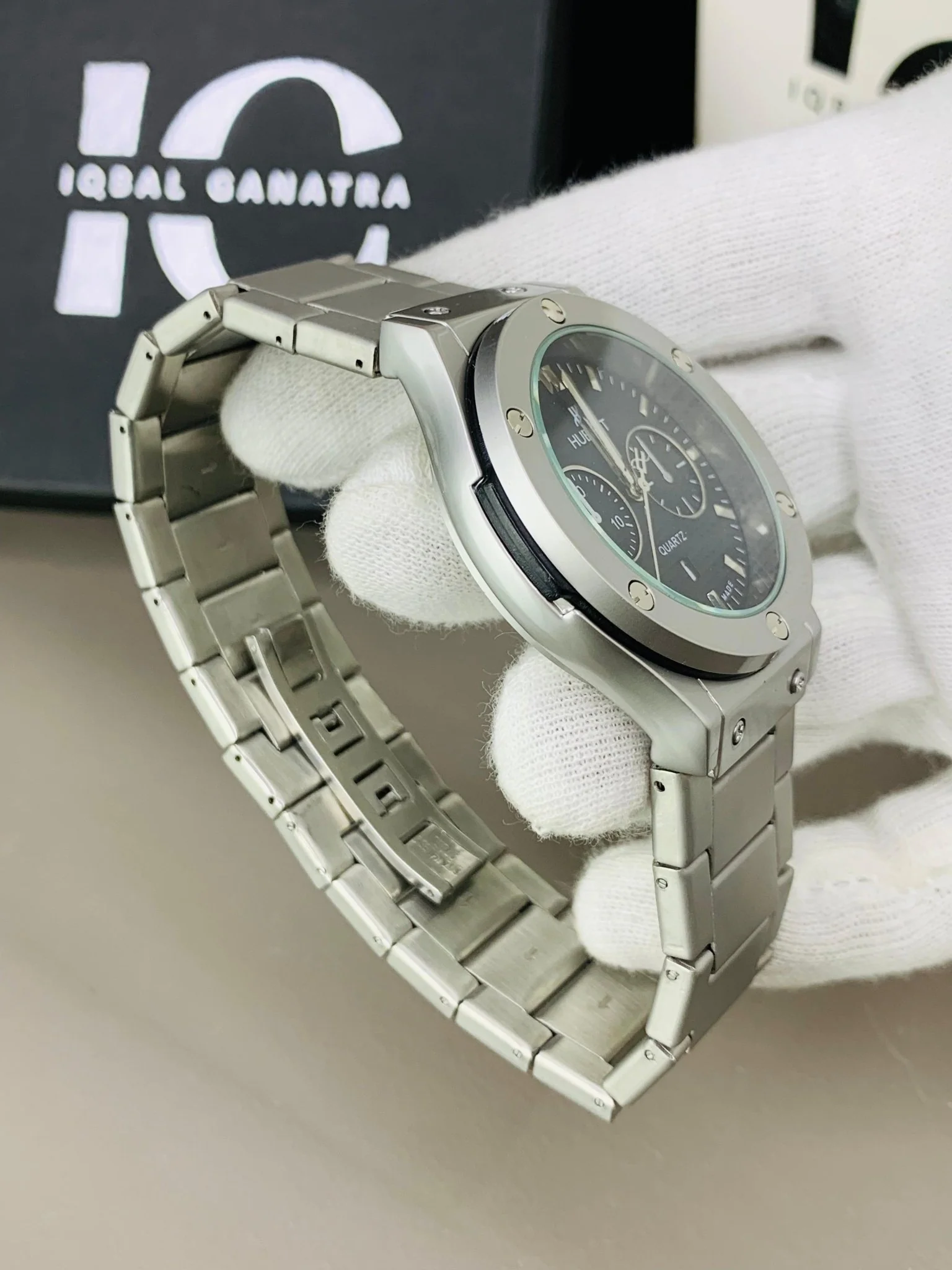 Hb Chain Luxury | Silver Black - Image 3