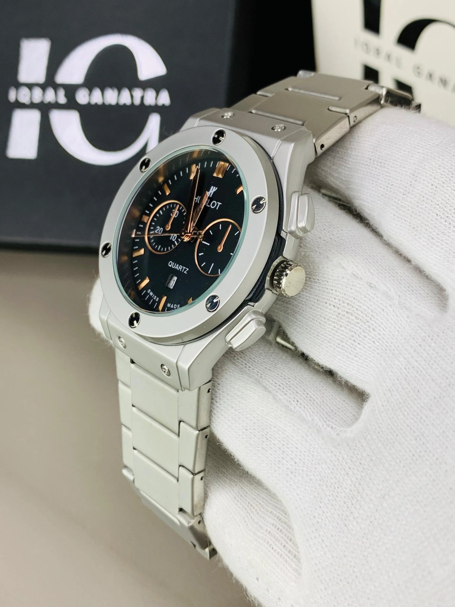 Hb Chain Luxury | Silver Copper - Image 3