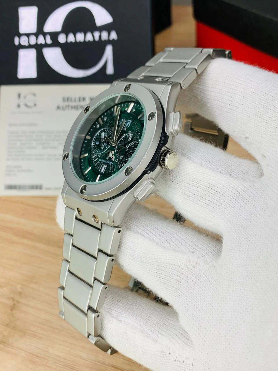 HB Chain Skl (Silver Green) - Image 3
