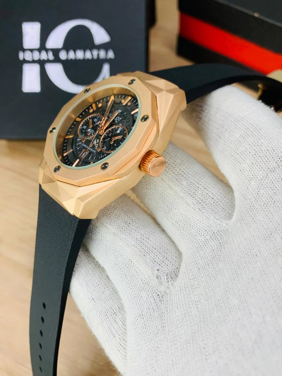 HB Diamond Cut Strap | Rosegold - Image 3
