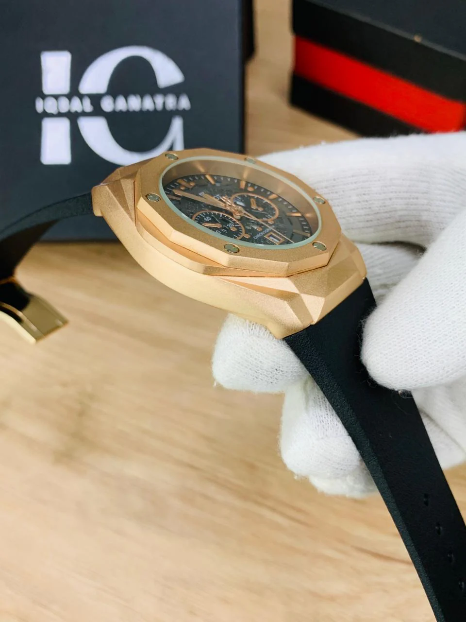 HB Diamond Cut Strap | Rosegold - Image 4