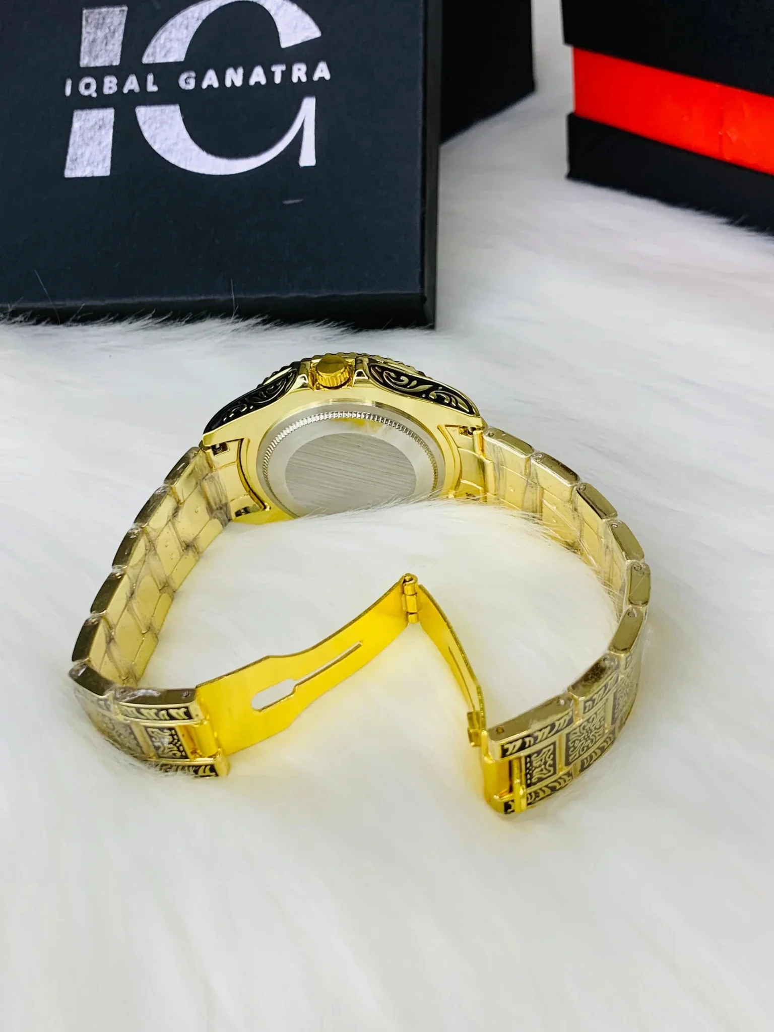 Imported Engraved Model (Gold Black) - Image 5
