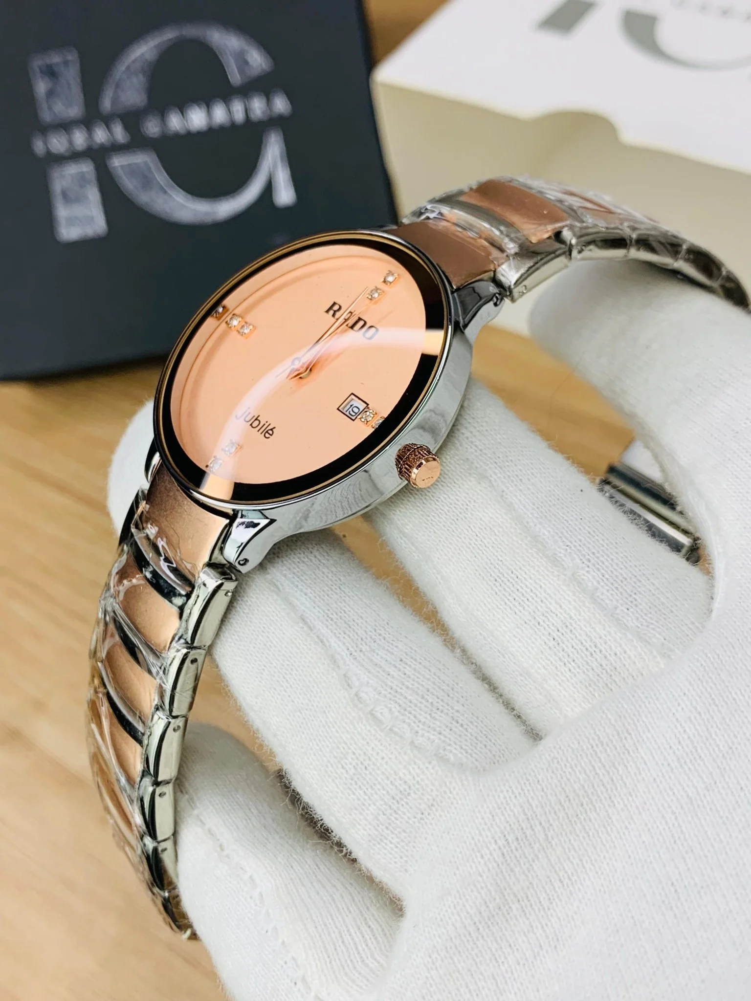 Jubile Two Tone RD Watch (Pink) - Image 3