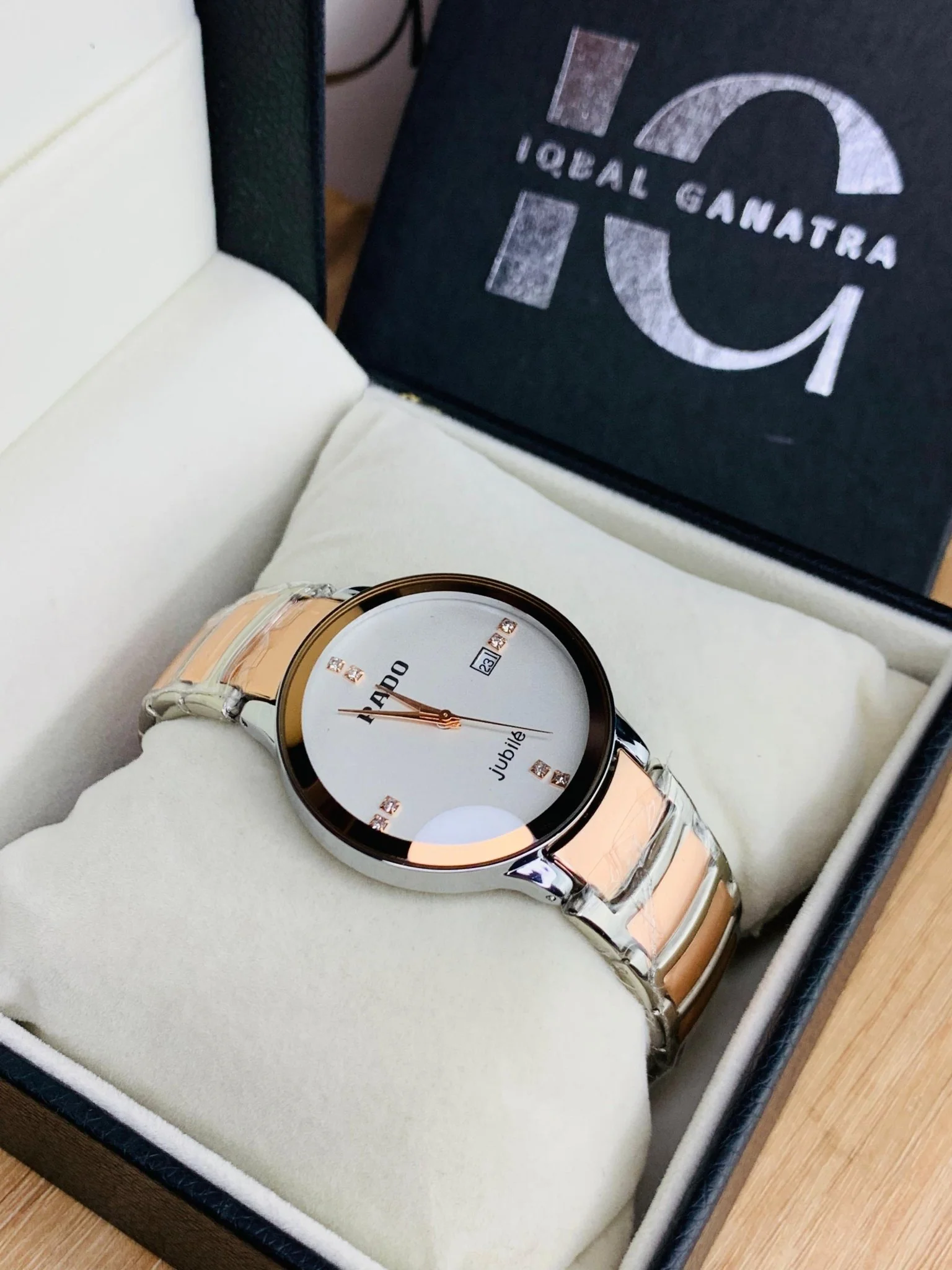 Jubile Two Tone RD Watch (White) - Image 2