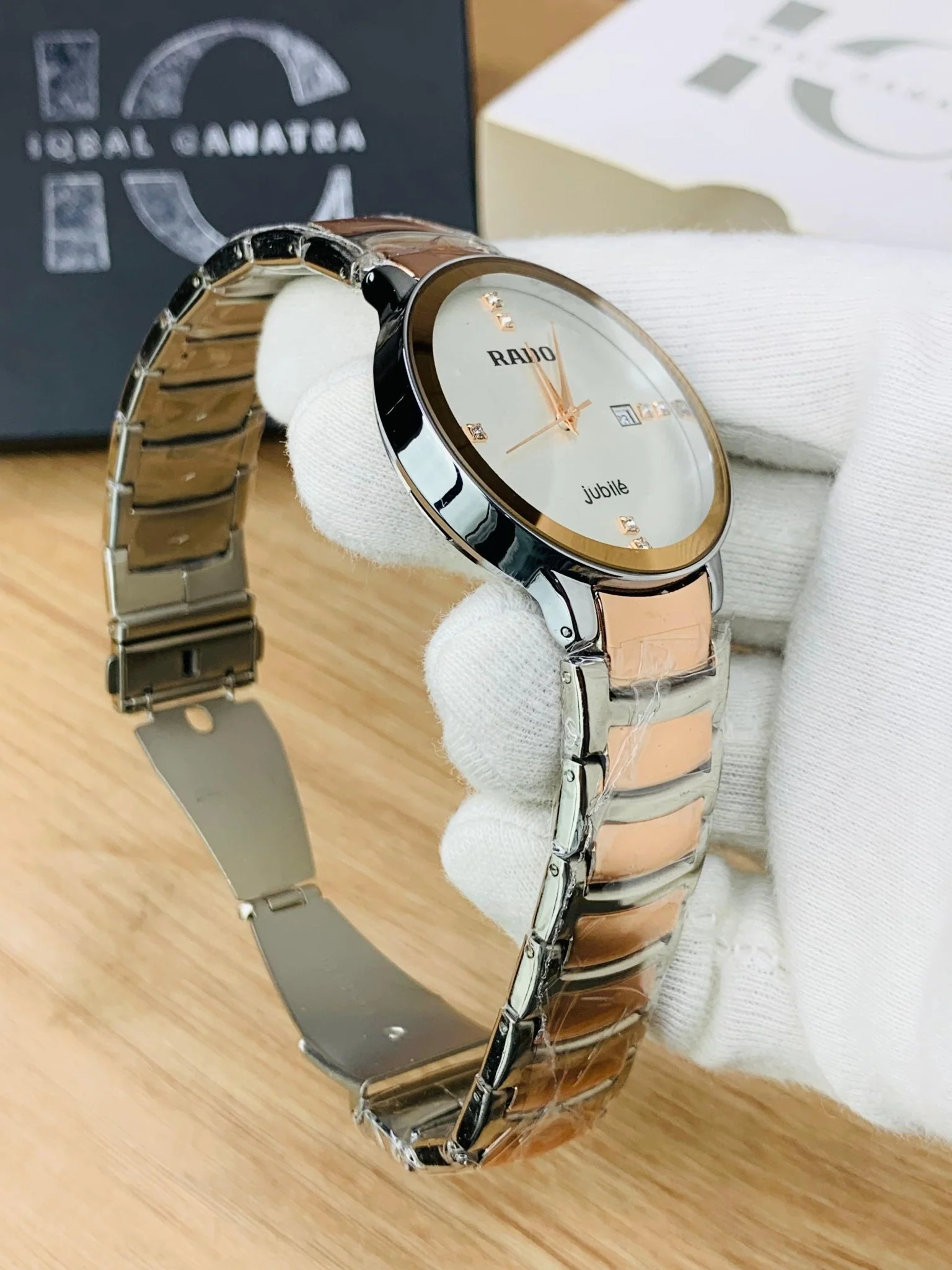 Jubile Two Tone RD Watch (White) - Image 3