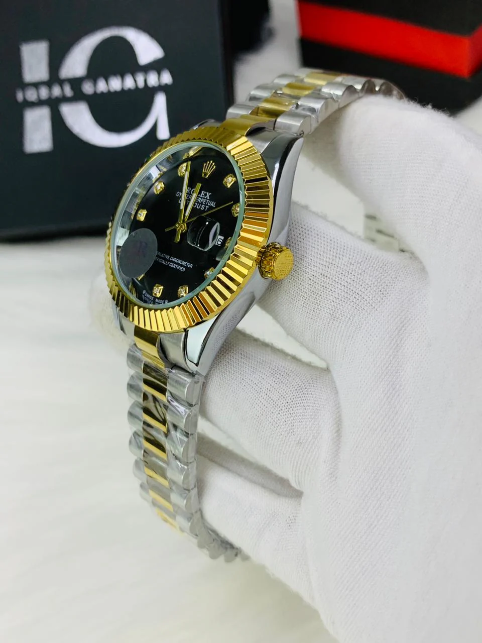 Cut Reg Stone Model | Two Tone Black - Image 3