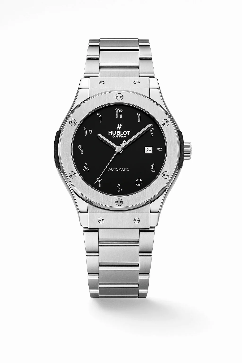 Luxury Arabic| Silver Black