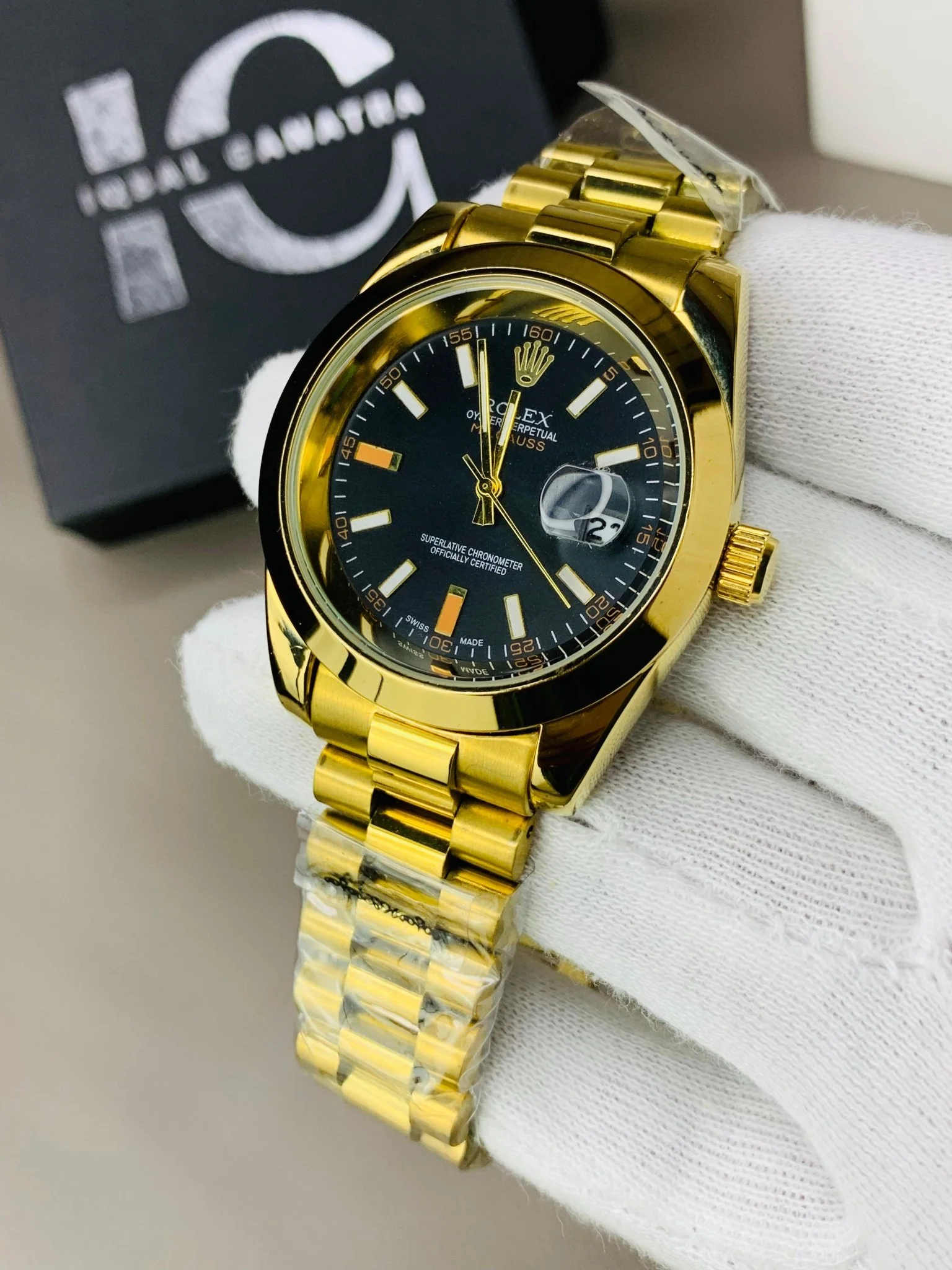 Luxury Milgauss (Gold Black) - Image 2