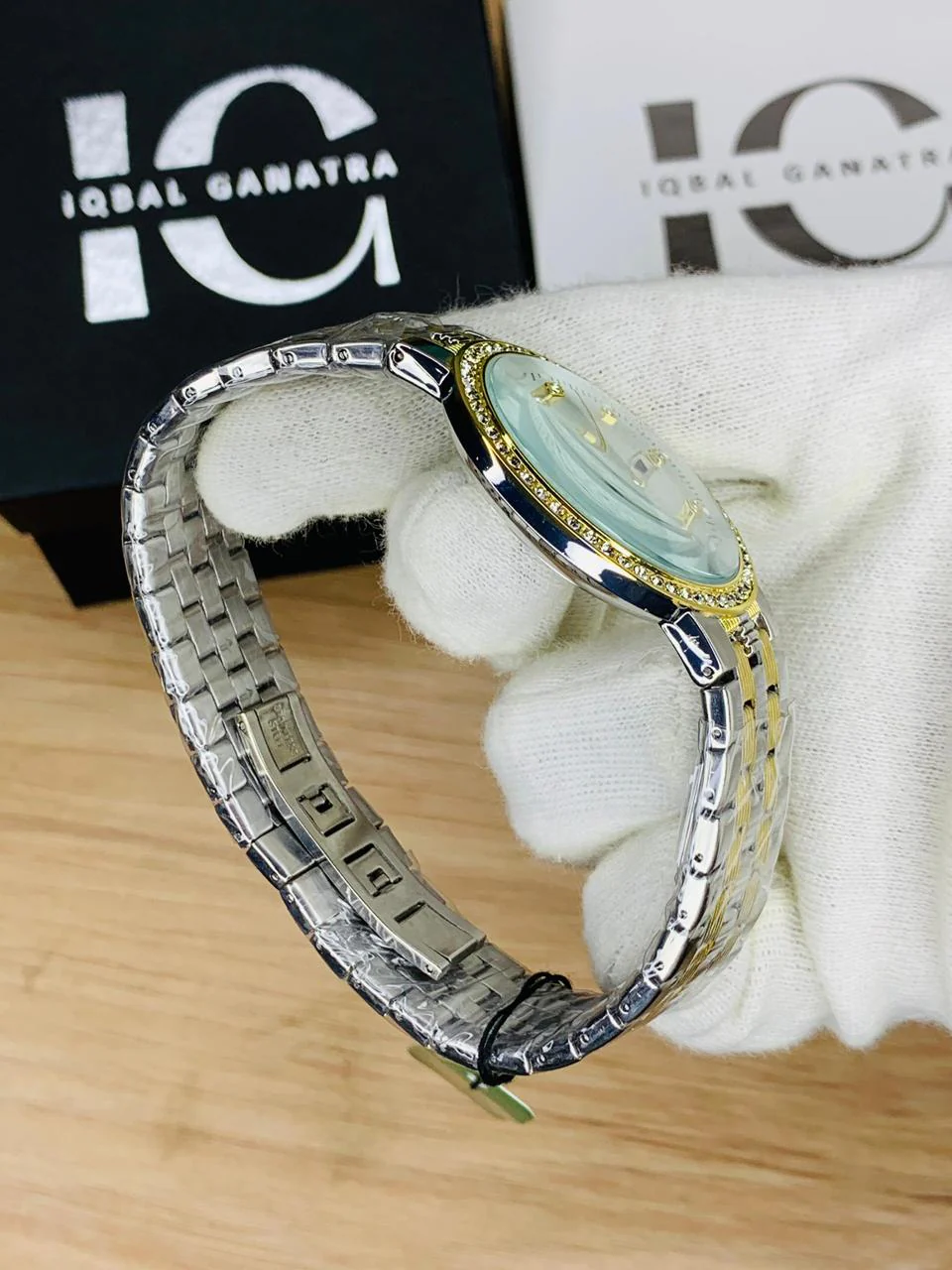 Luxury Stone Watch (Two Tone White) - Image 3