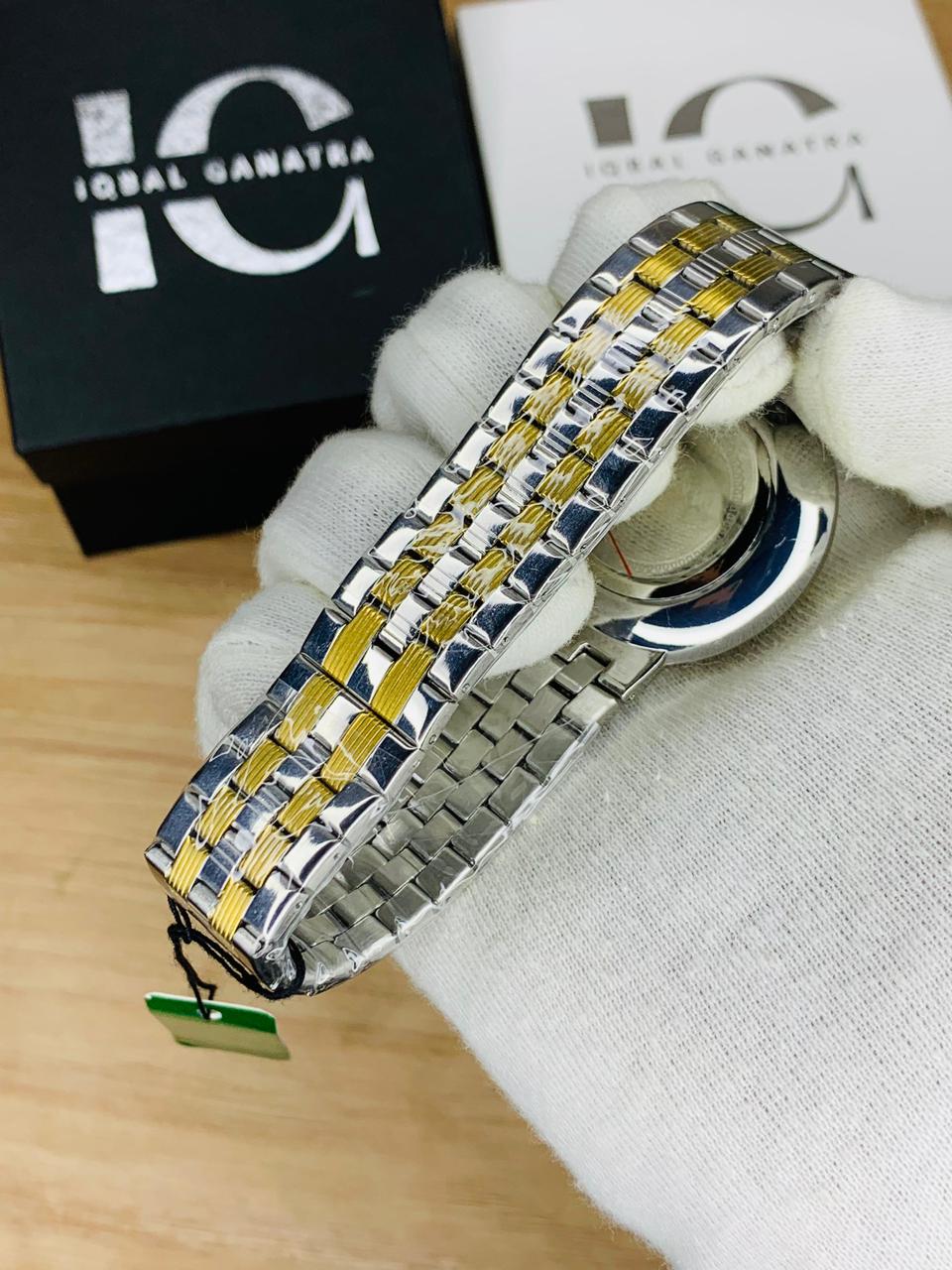Luxury Stone Watch (Two Tone White) - Image 4