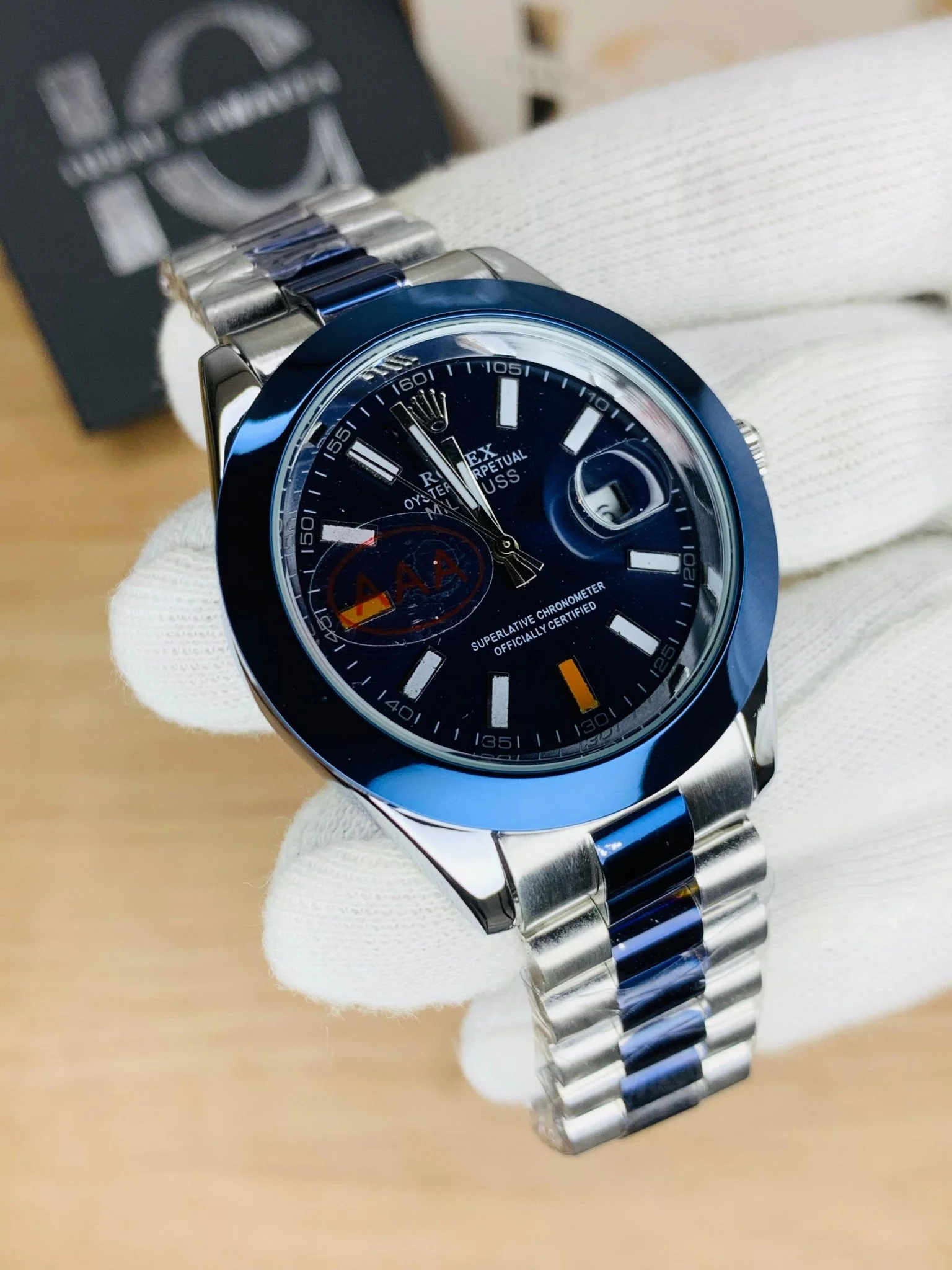 Milgauss New Edition| Two Tone Blue | FB - Image 2