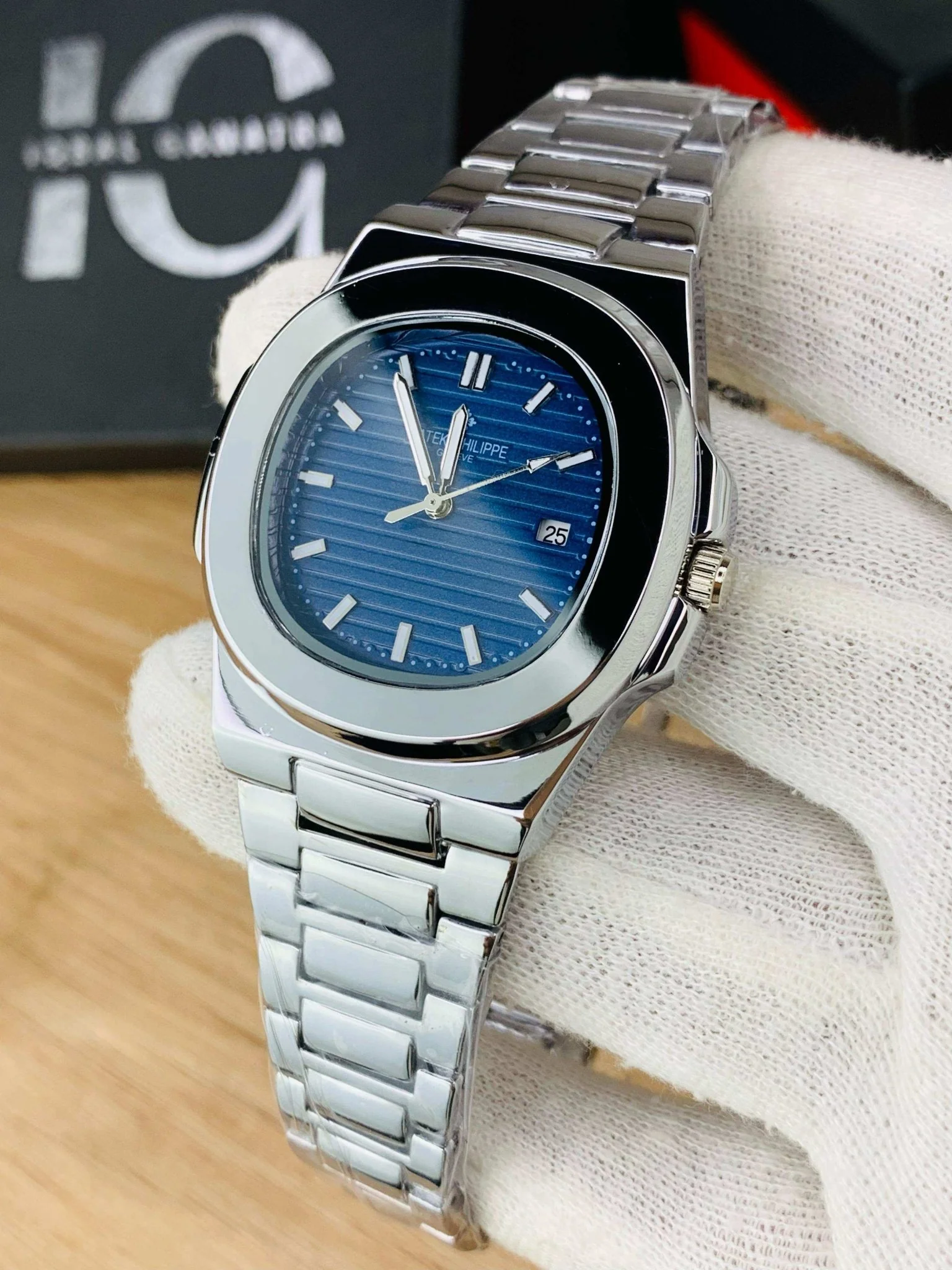 Nautilus Model | Silver Blue - Image 2