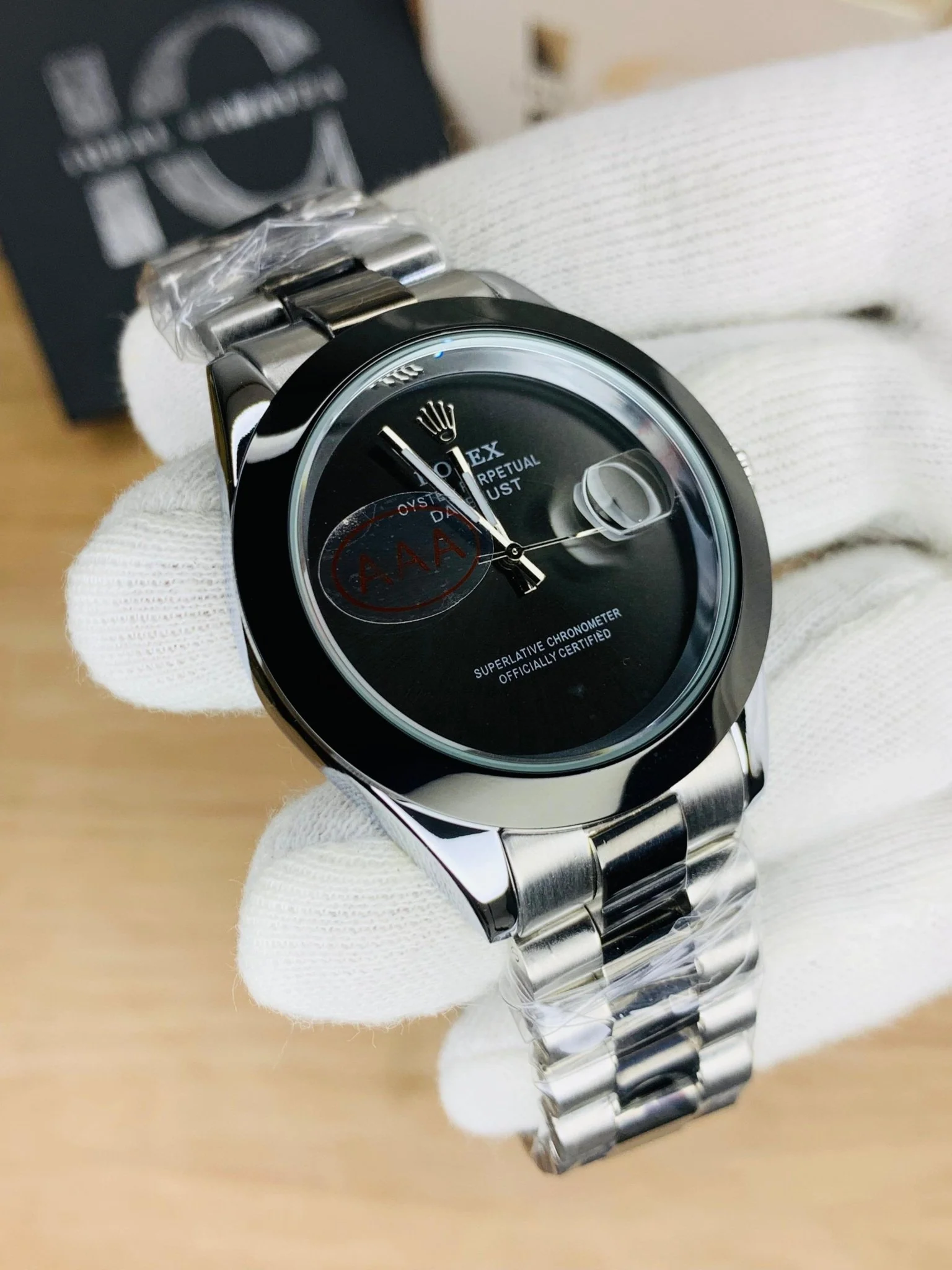 Plain Dial | Two Tone Black - Image 2