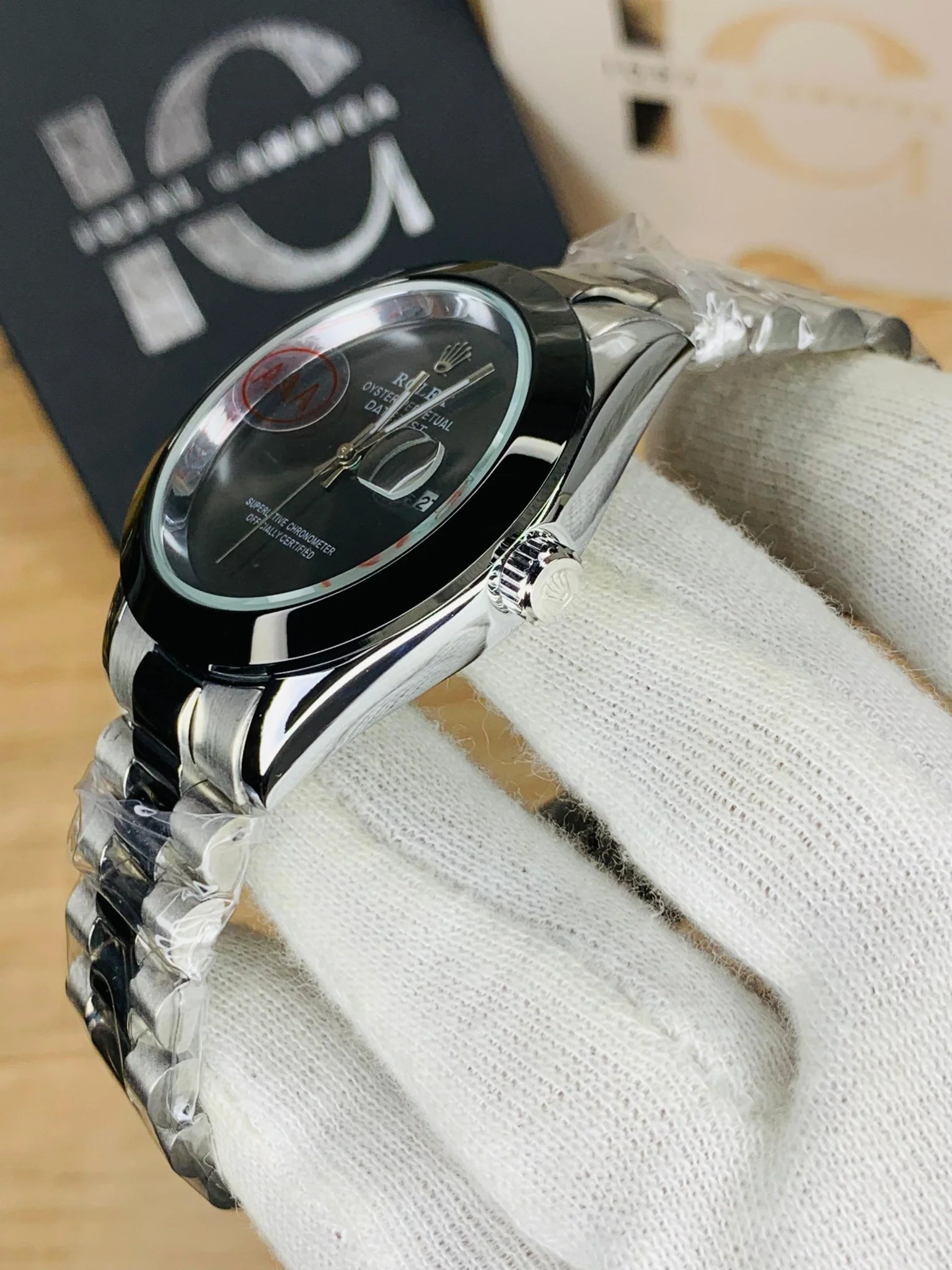 Plain Dial | Two Tone Black - Image 3