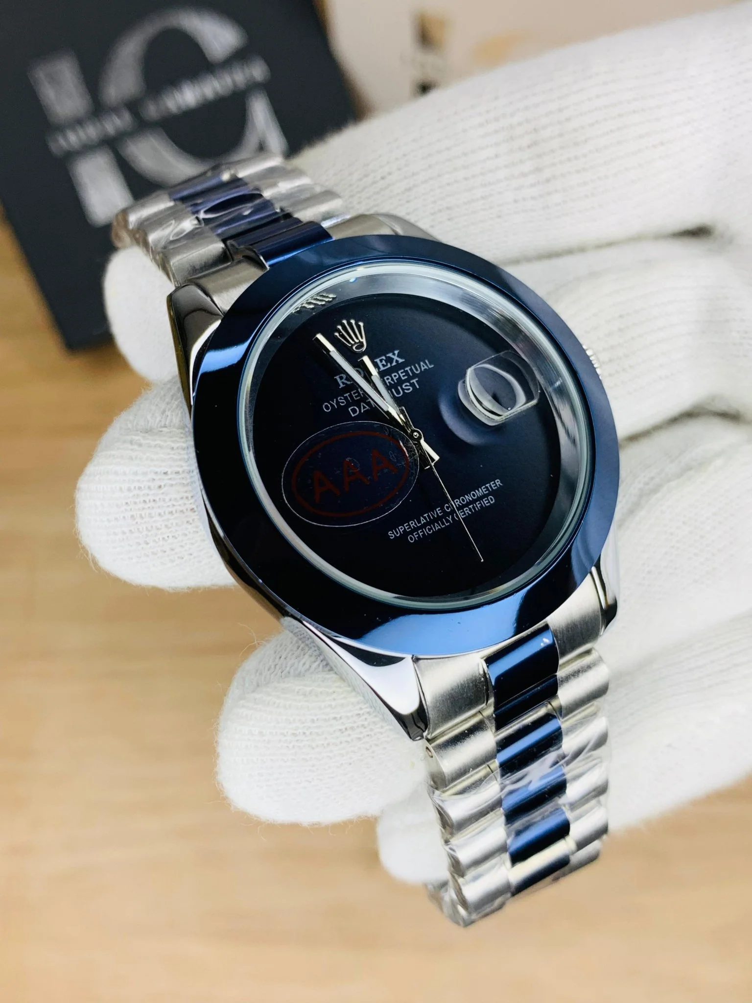 Plain Dial | Two Tone Blue - Image 2