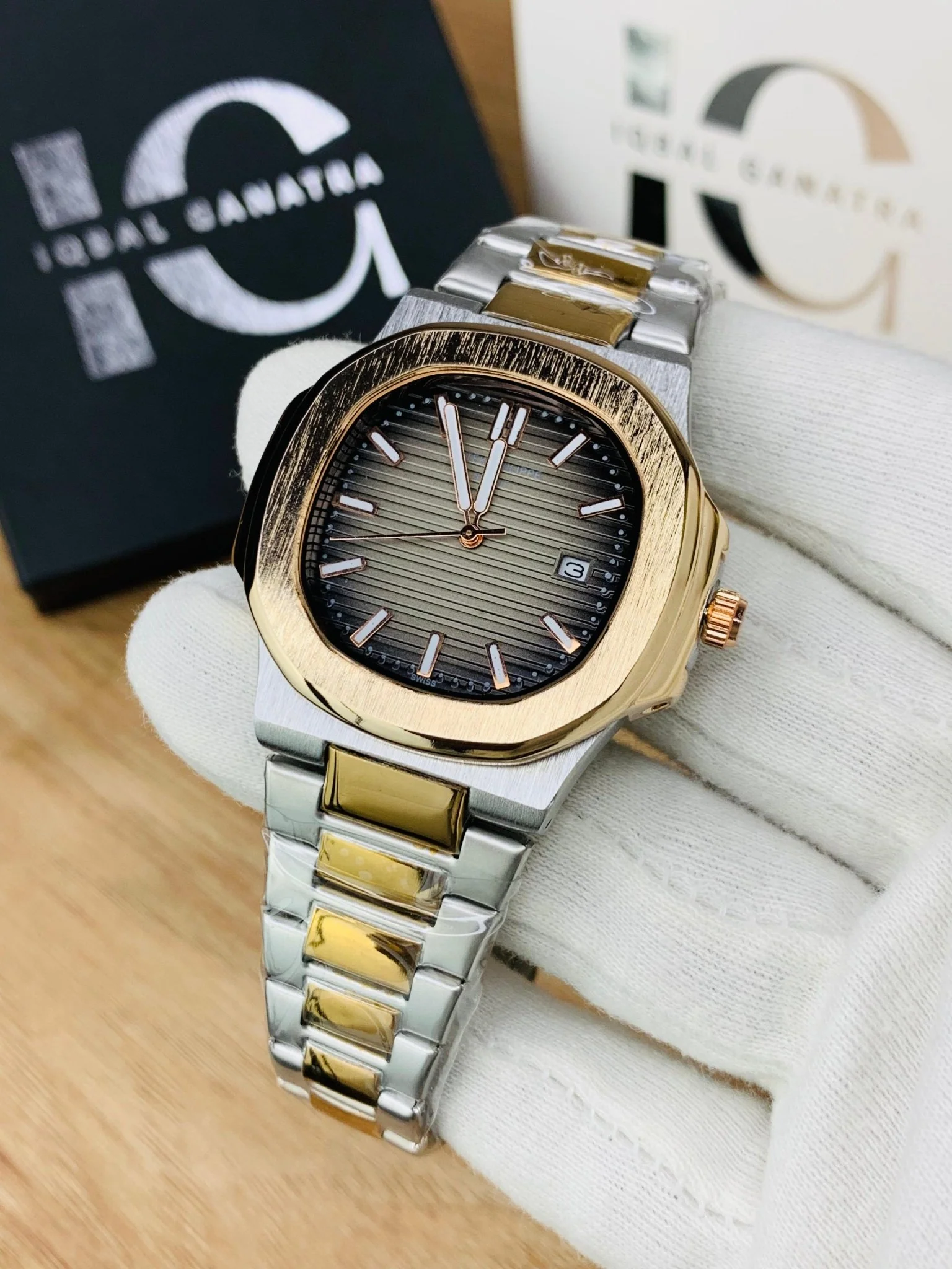 PP Nautilus| Two Tone Grey