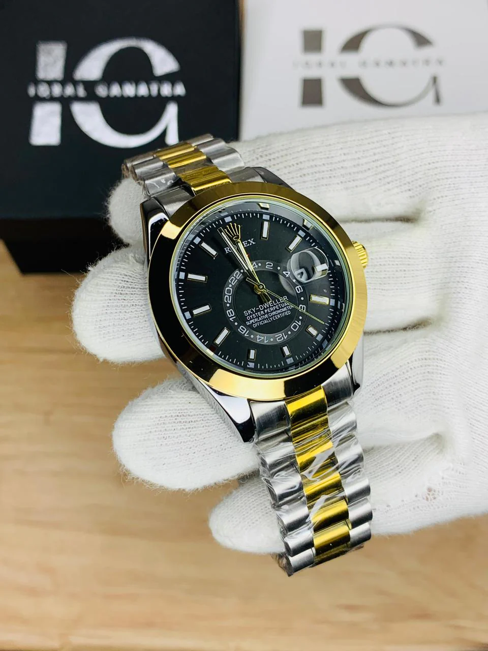 Skydweller Two tone Black