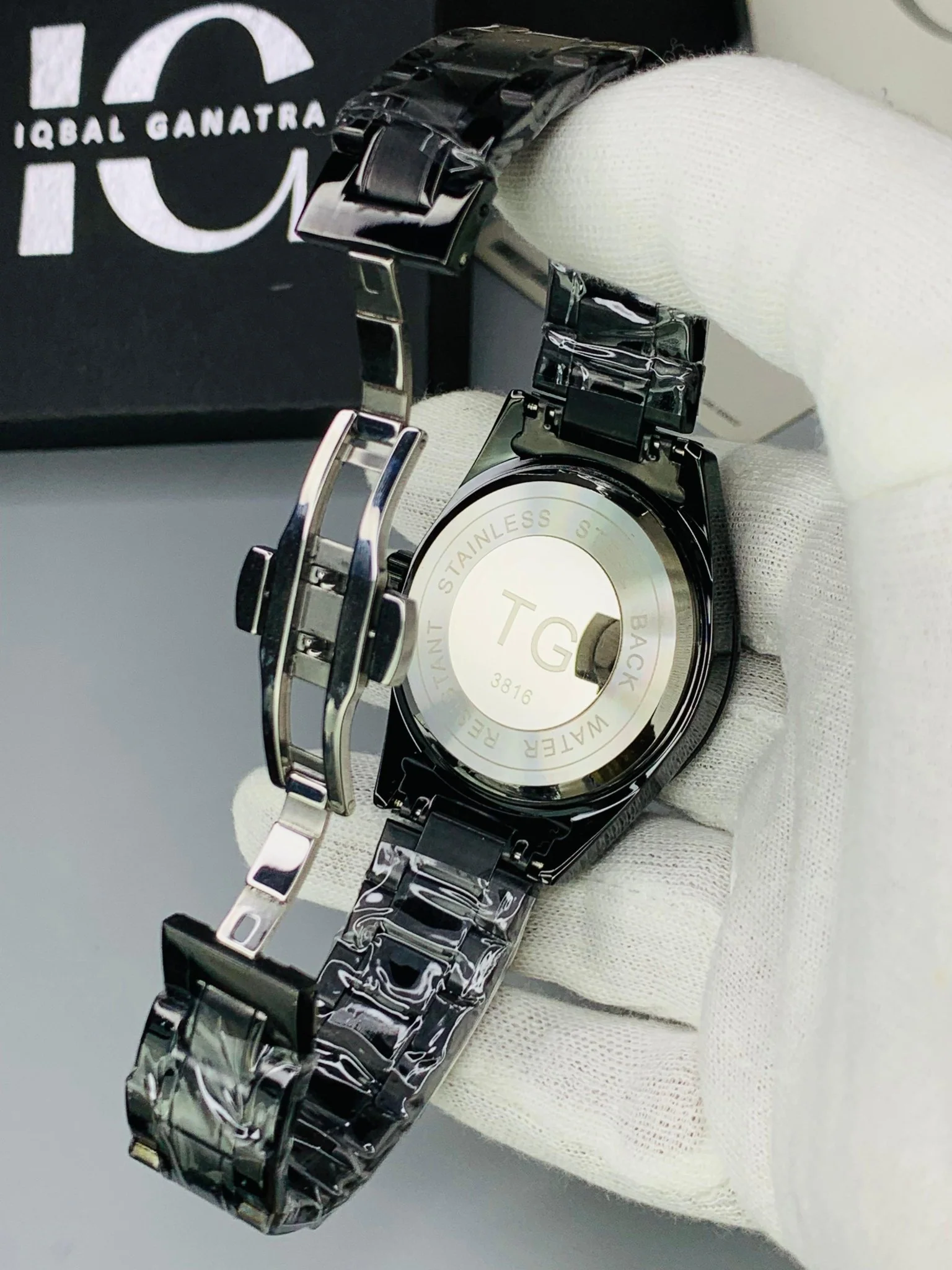 Tag Chain (Black Silver) - Image 4