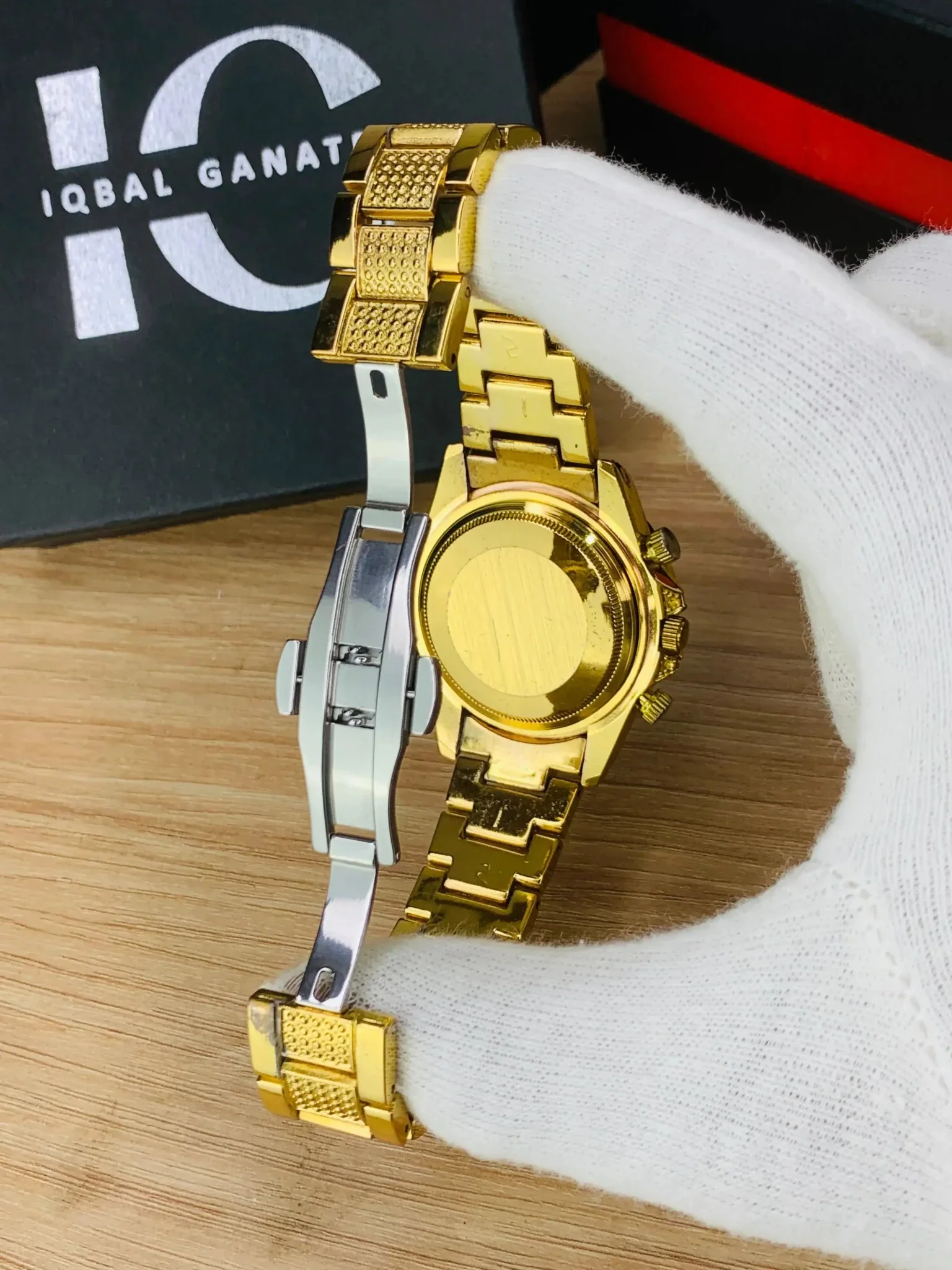 Tiger Stone Embossed Dial (Gold) - Image 4
