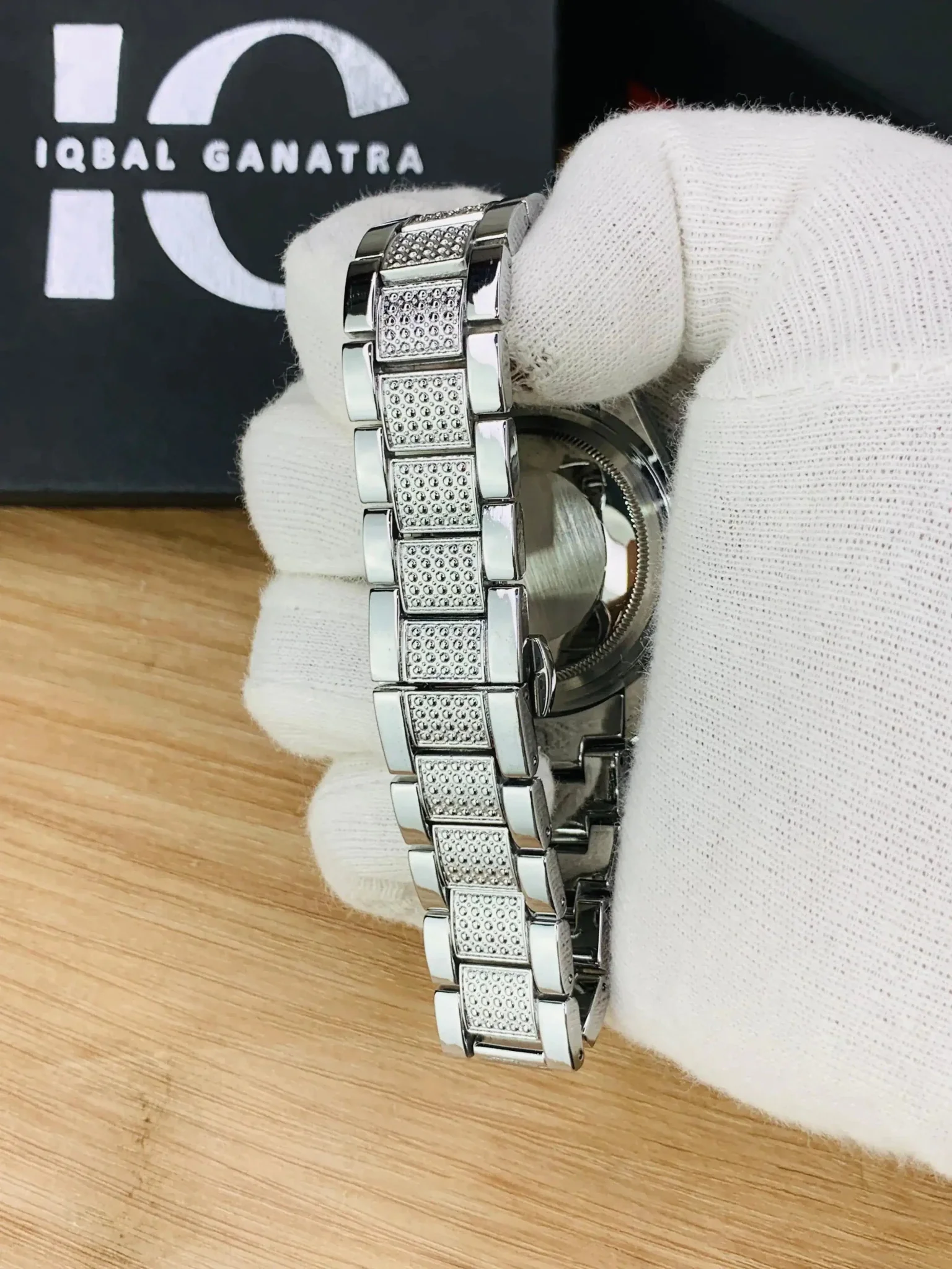Tiger Stone Embossed Dial (Silver) - Image 4
