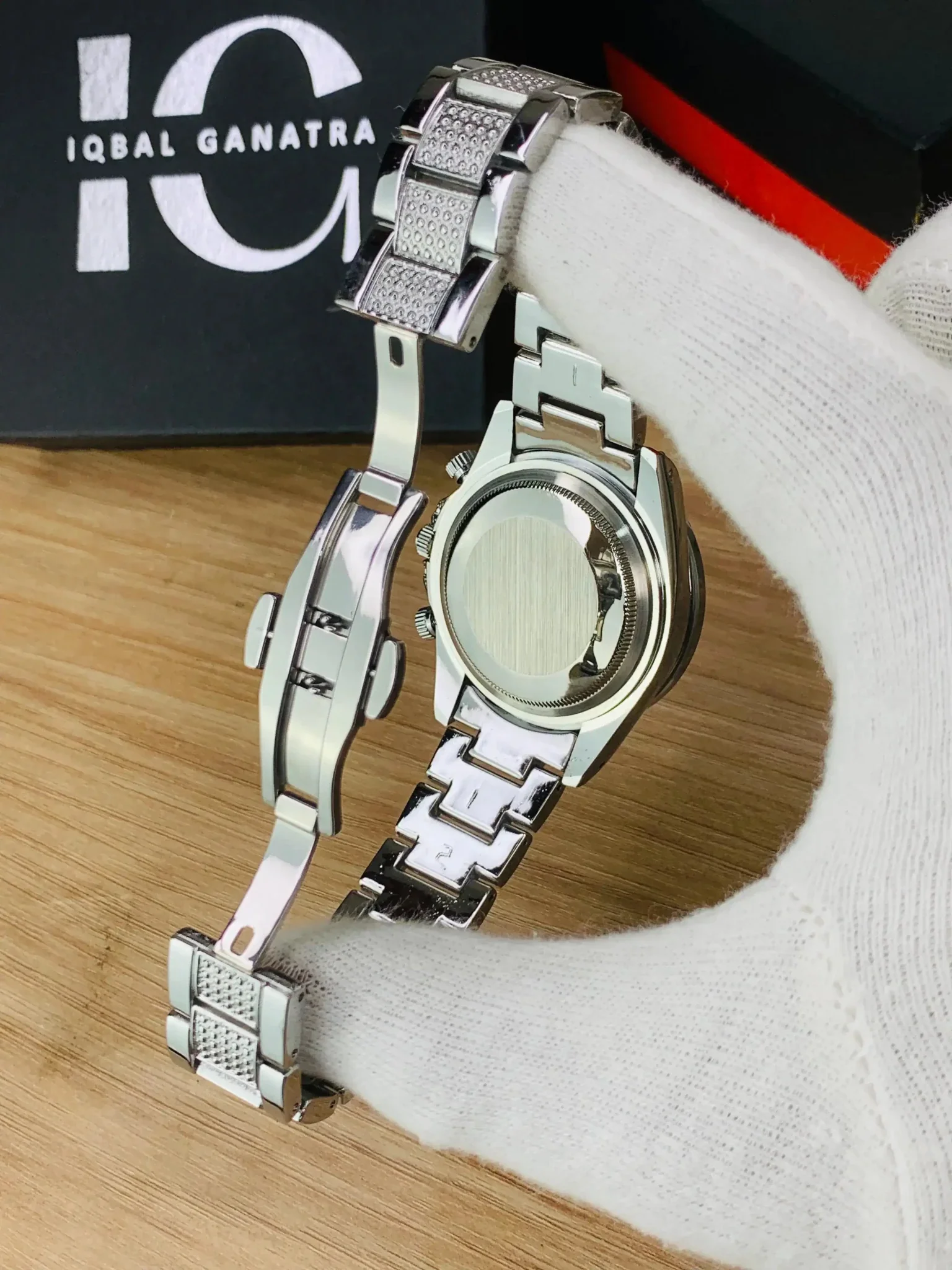 Tiger Stone Embossed Dial (Silver) - Image 5