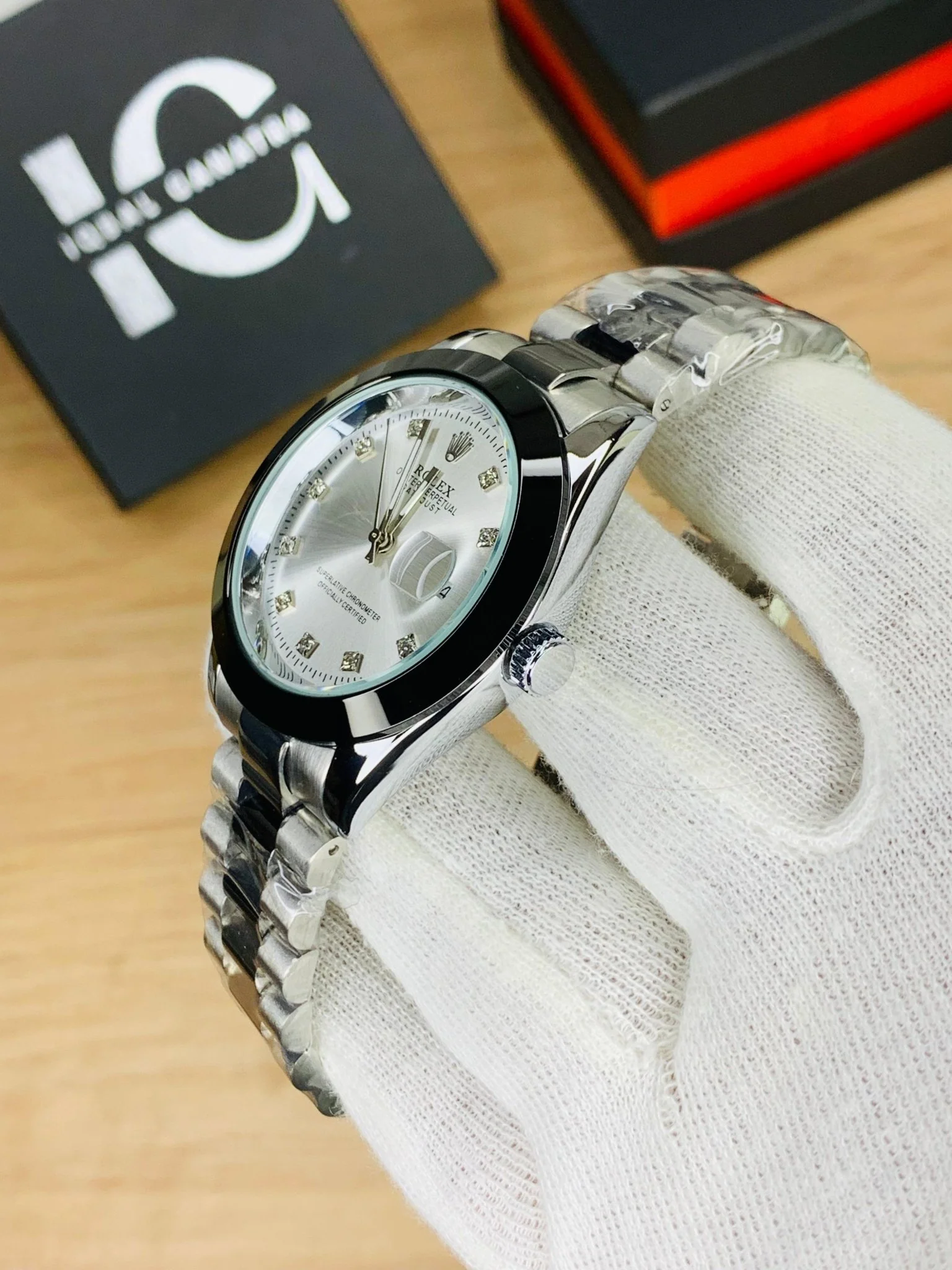 Two Tone Stone Model Dial (White) - Image 3