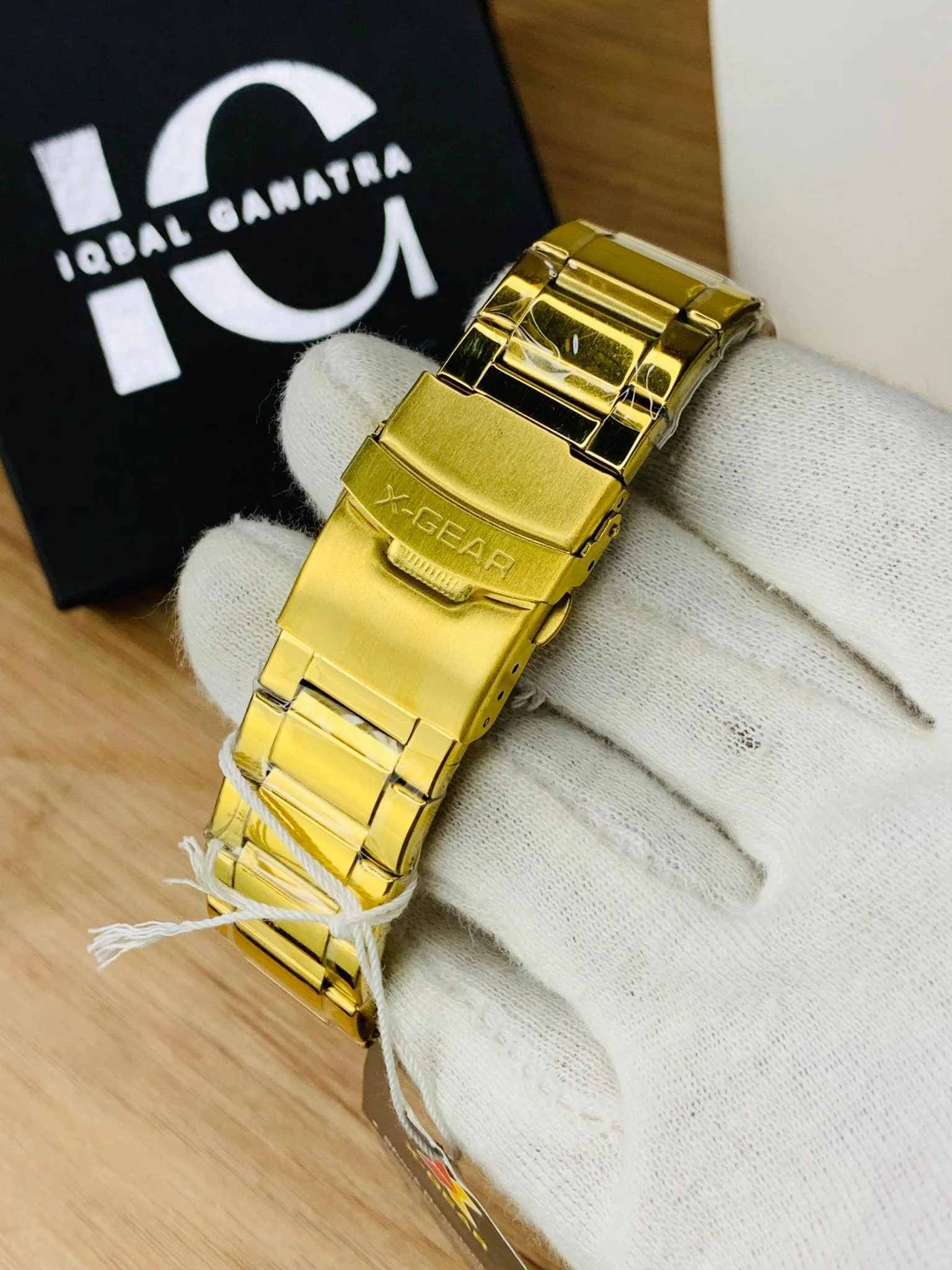 X Gear Original Dual Time Watch (Gold Inner Black) - Image 3