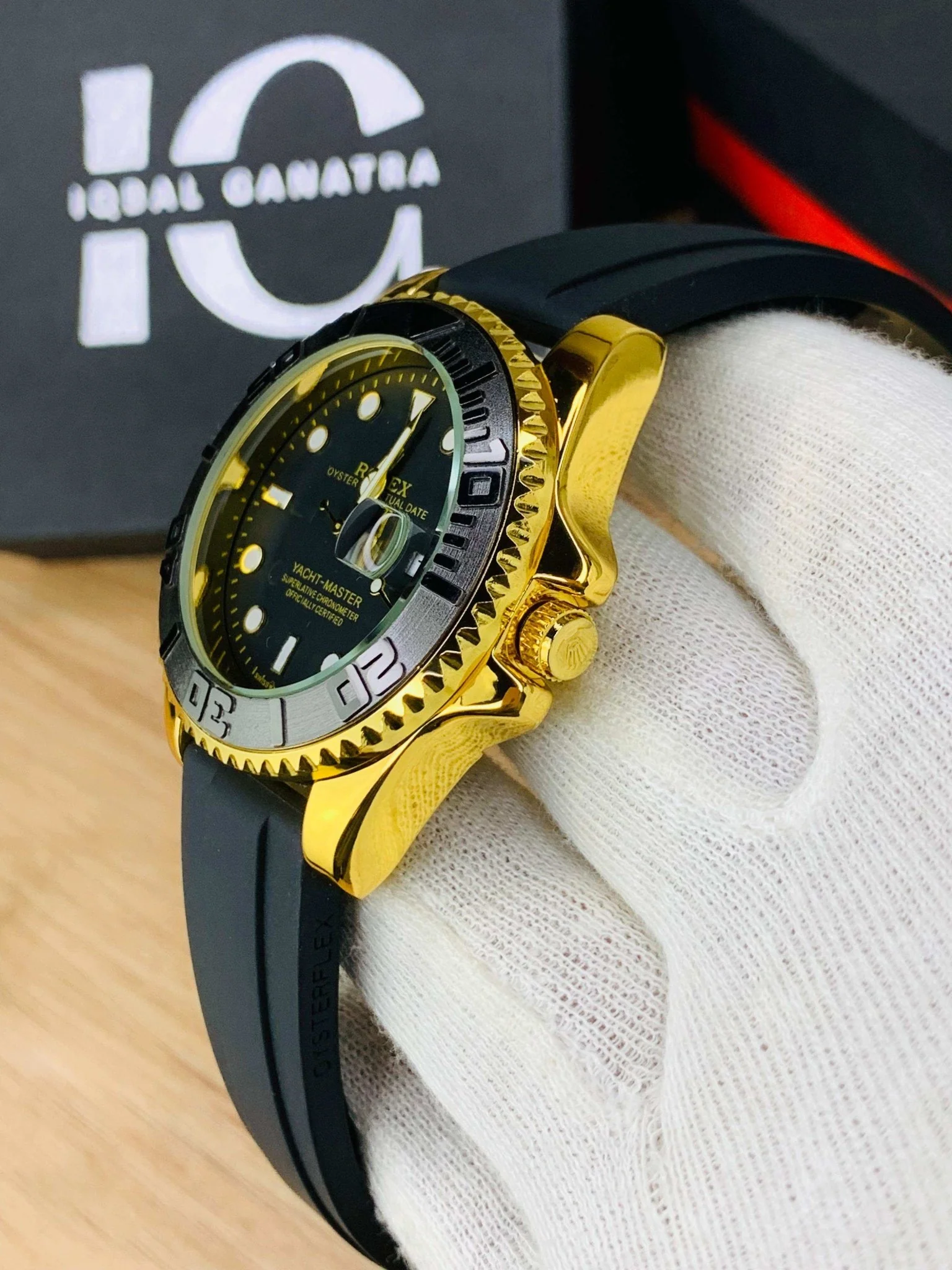 Yacht Master | Gold Black - Image 3
