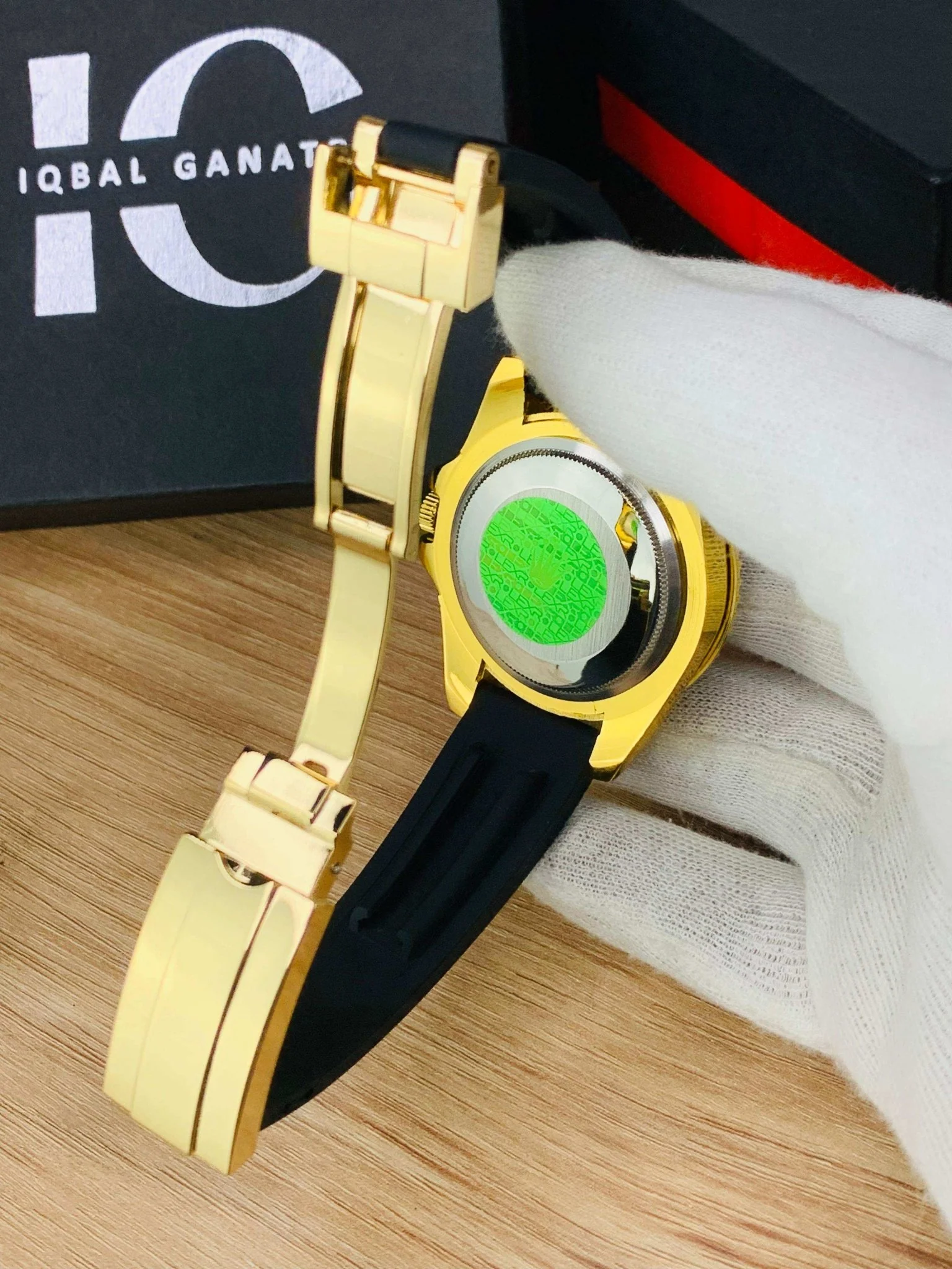 Yacht Master | Gold Black - Image 4