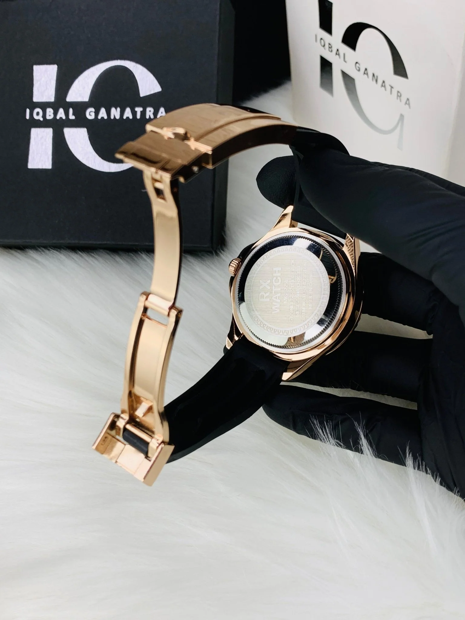Yacht Master Men Watch | Rosegold - Image 4