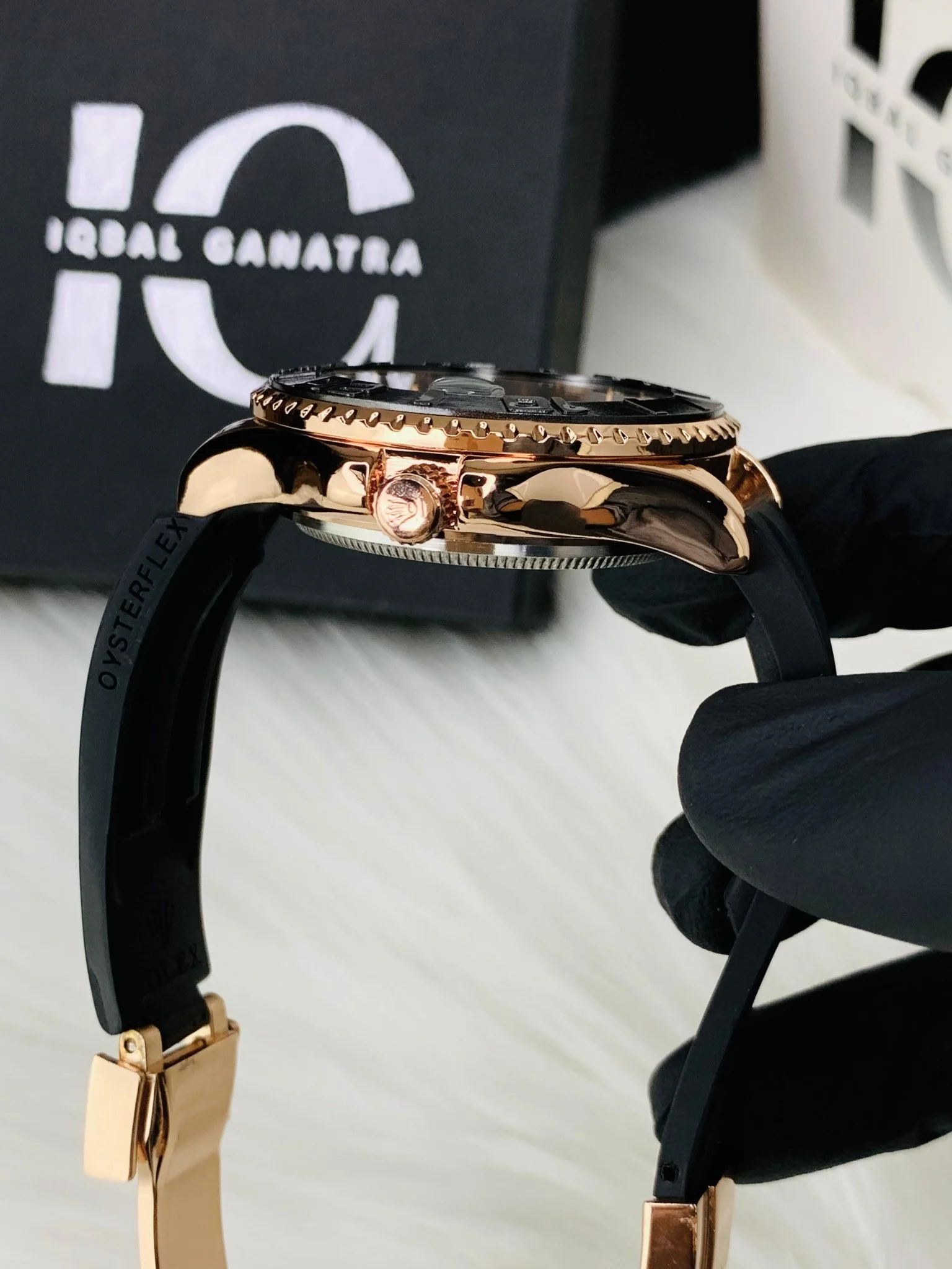 Yacht Master Men Watch | Rosegold - Image 5