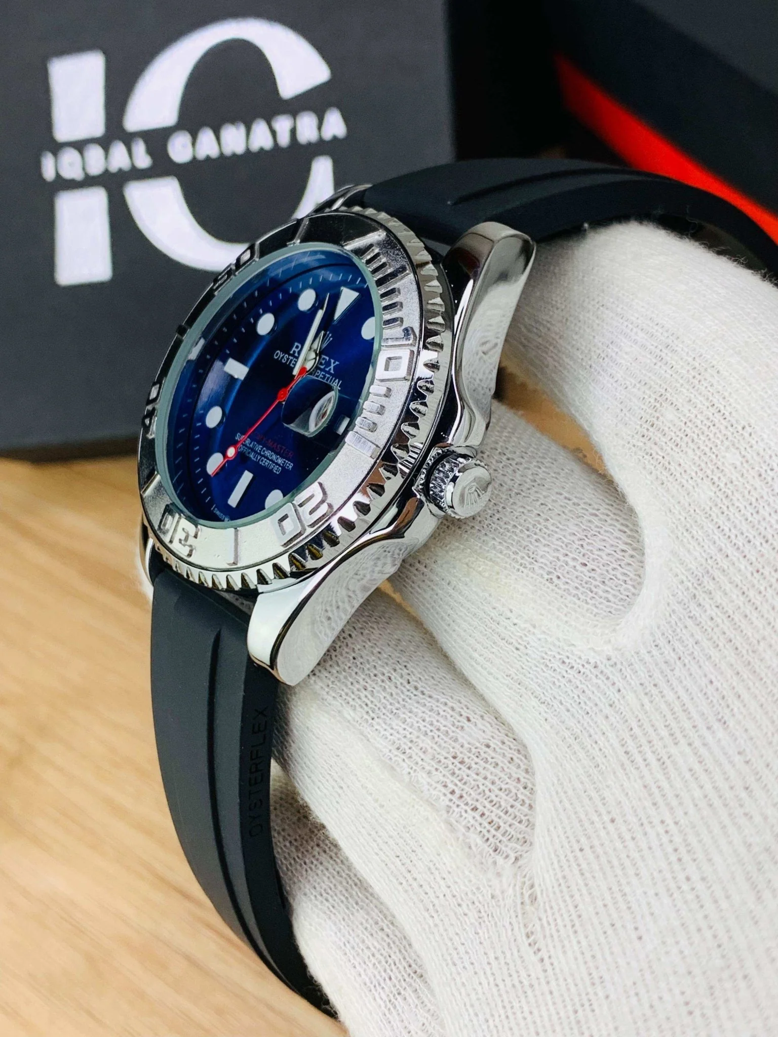 Yacht Master | Silver Blue - Image 3